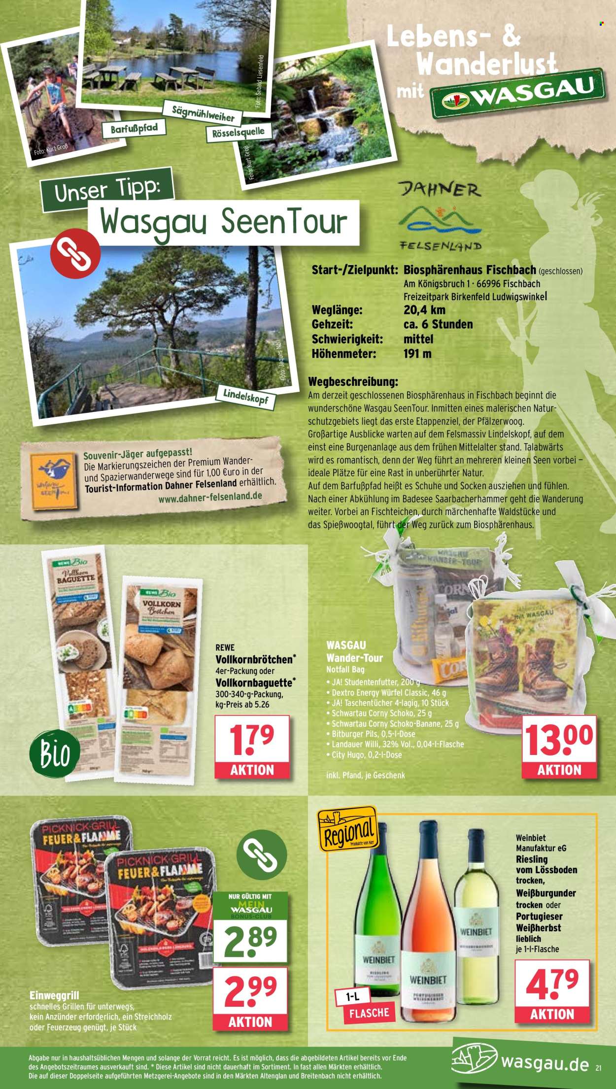 Wasgau Prospekte  - 8.04.2024 - 13.04.2024. Seite 21