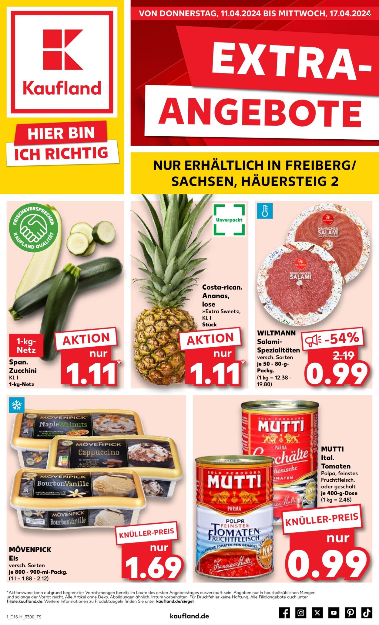 Kaufland Prospekte  - 11.04.2024 - 17.04.2024. Seite 1