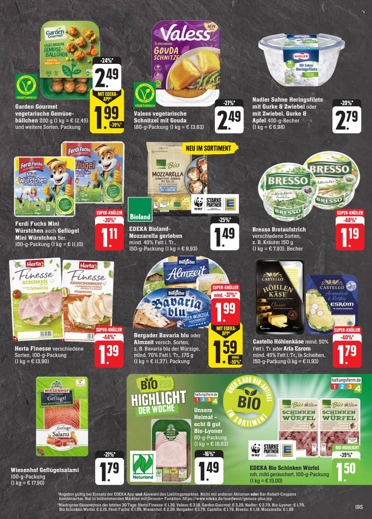 Edeka Prospekte  - 8.04.2024 - 13.04.2024. Seite 19