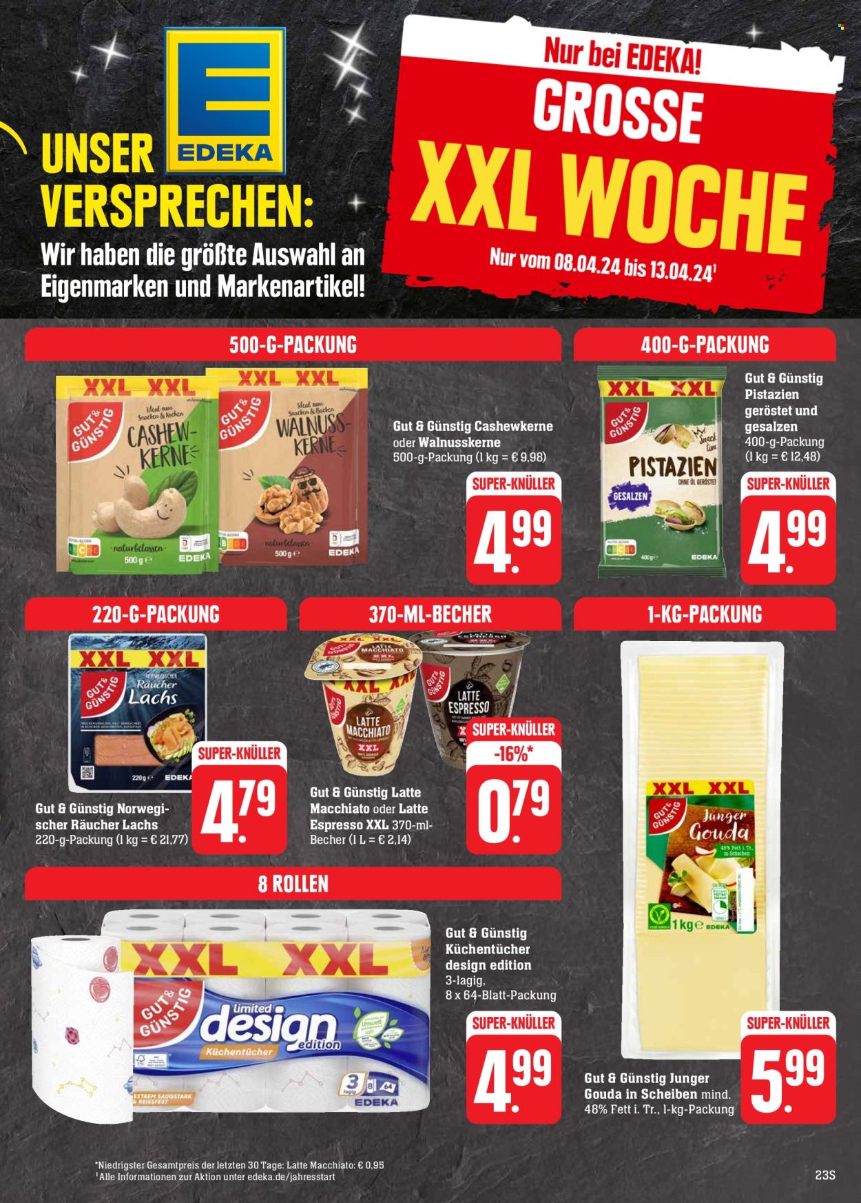 Edeka Prospekte  - 8.04.2024 - 13.04.2024. Seite 23