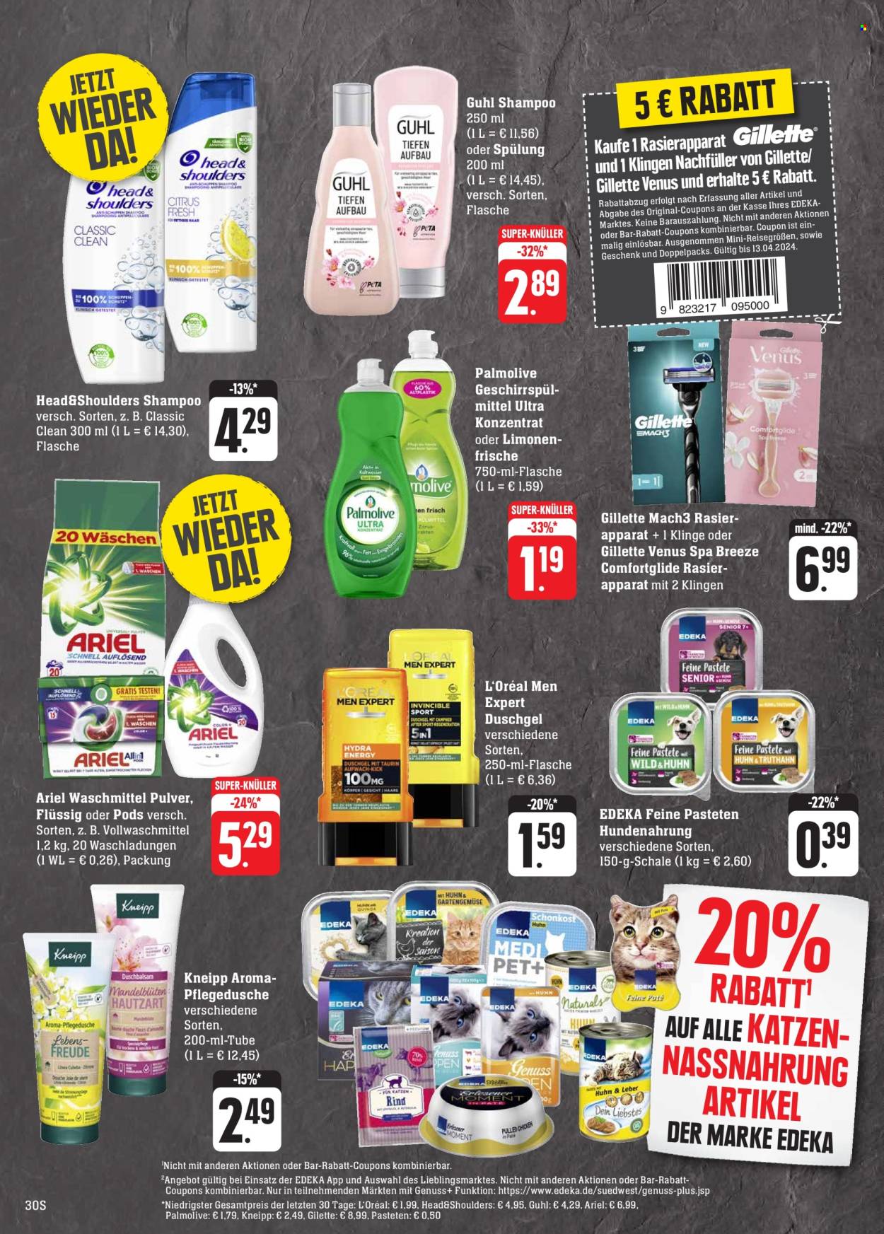 Edeka Prospekte  - 8.04.2024 - 13.04.2024. Seite 30