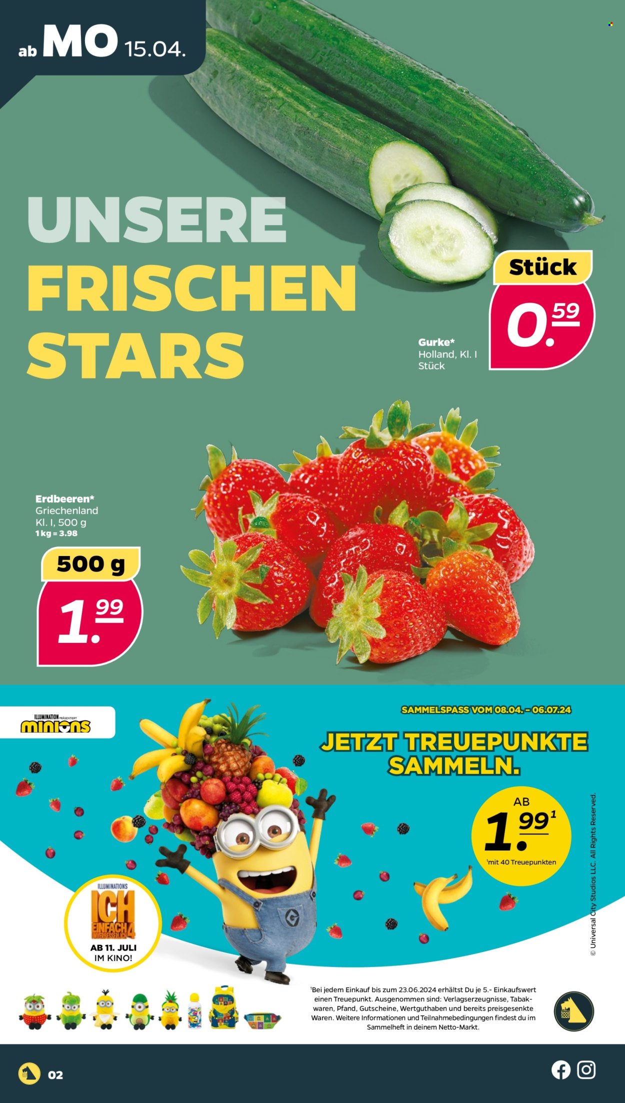 Netto Prospekte  - 15.04.2024 - 20.04.2024. Seite 2