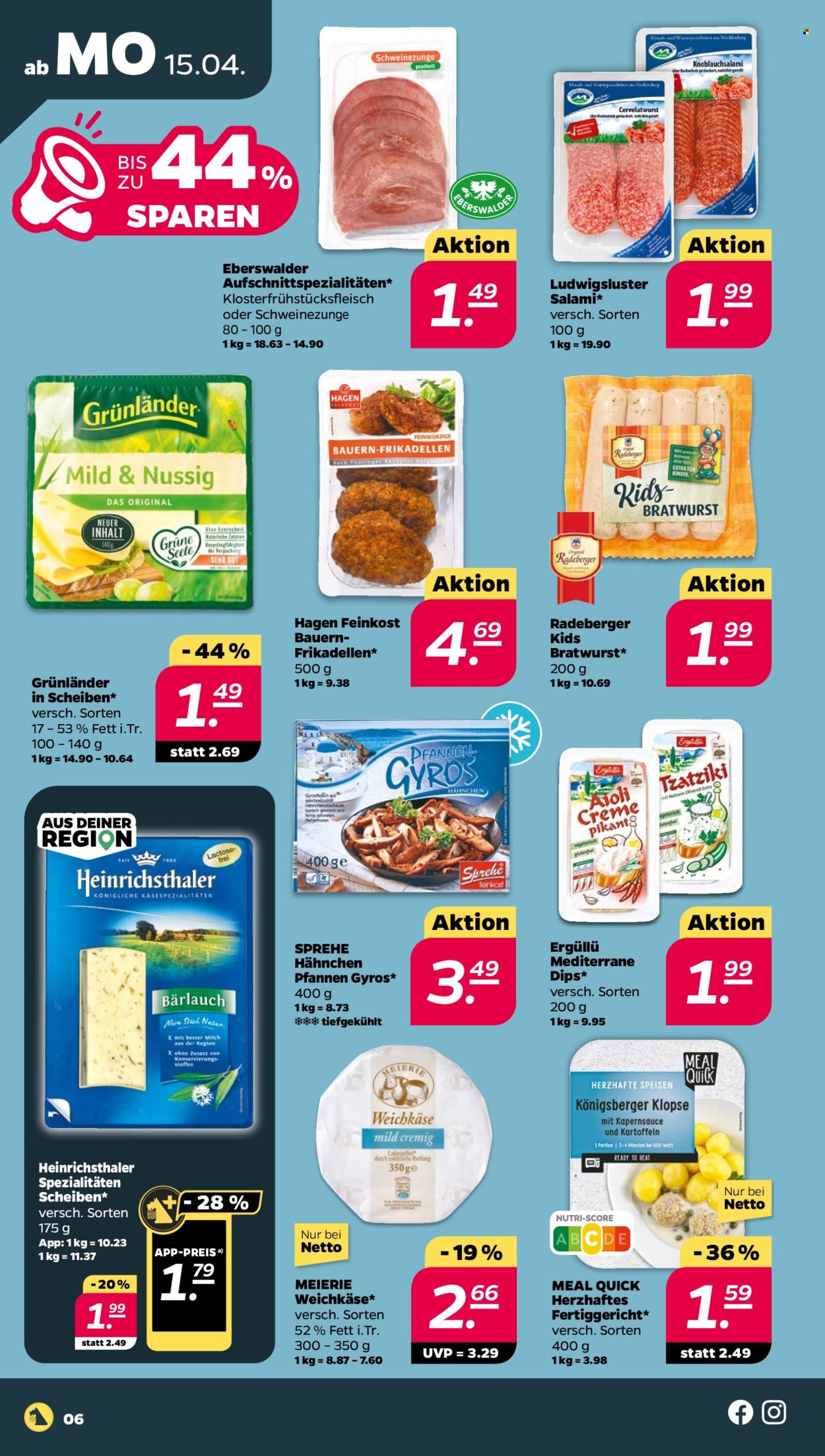 Netto Prospekte  - 15.04.2024 - 20.04.2024. Seite 6