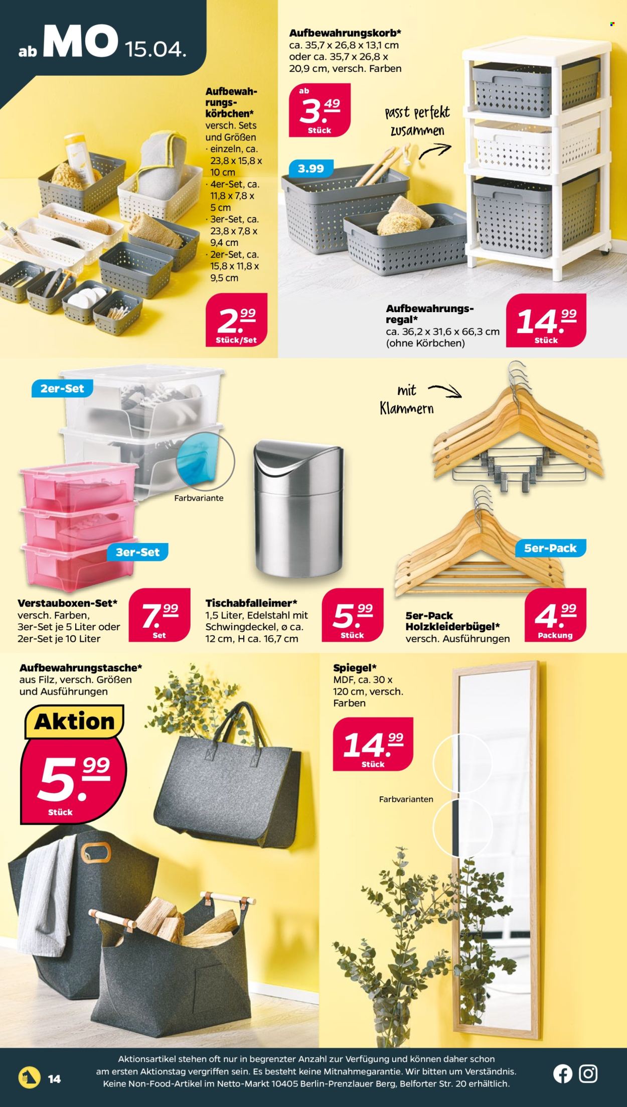 Netto Prospekte  - 15.04.2024 - 20.04.2024. Seite 14