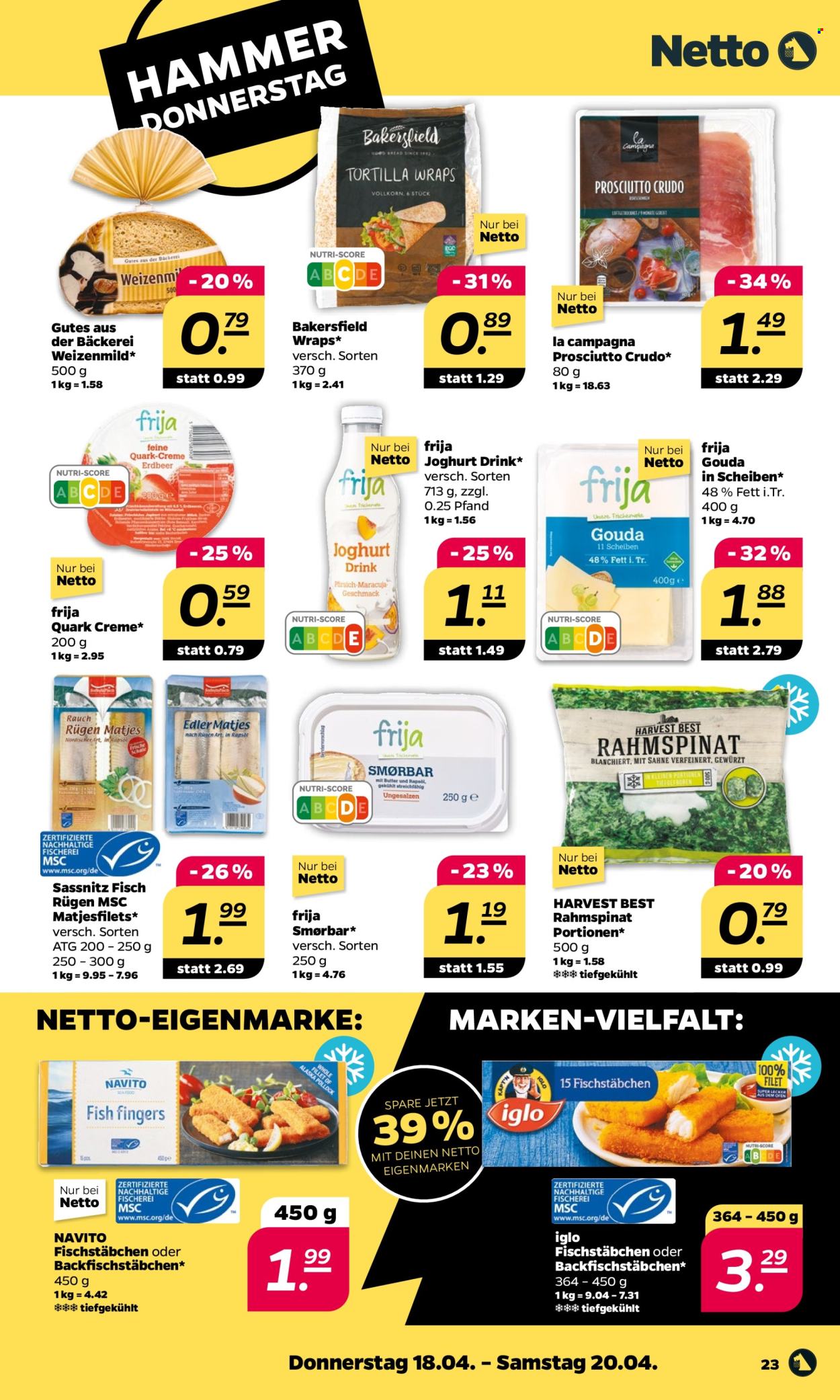 Netto Prospekte  - 15.04.2024 - 20.04.2024. Seite 23