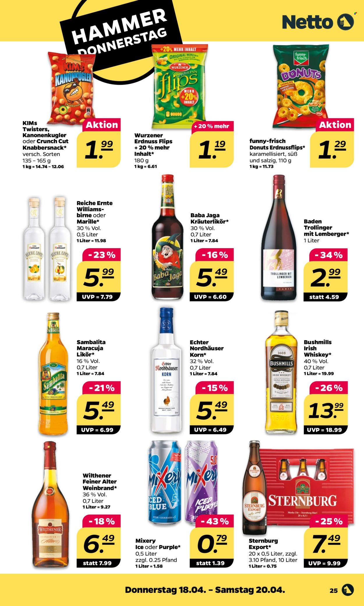 Netto Prospekte  - 15.04.2024 - 20.04.2024. Seite 25