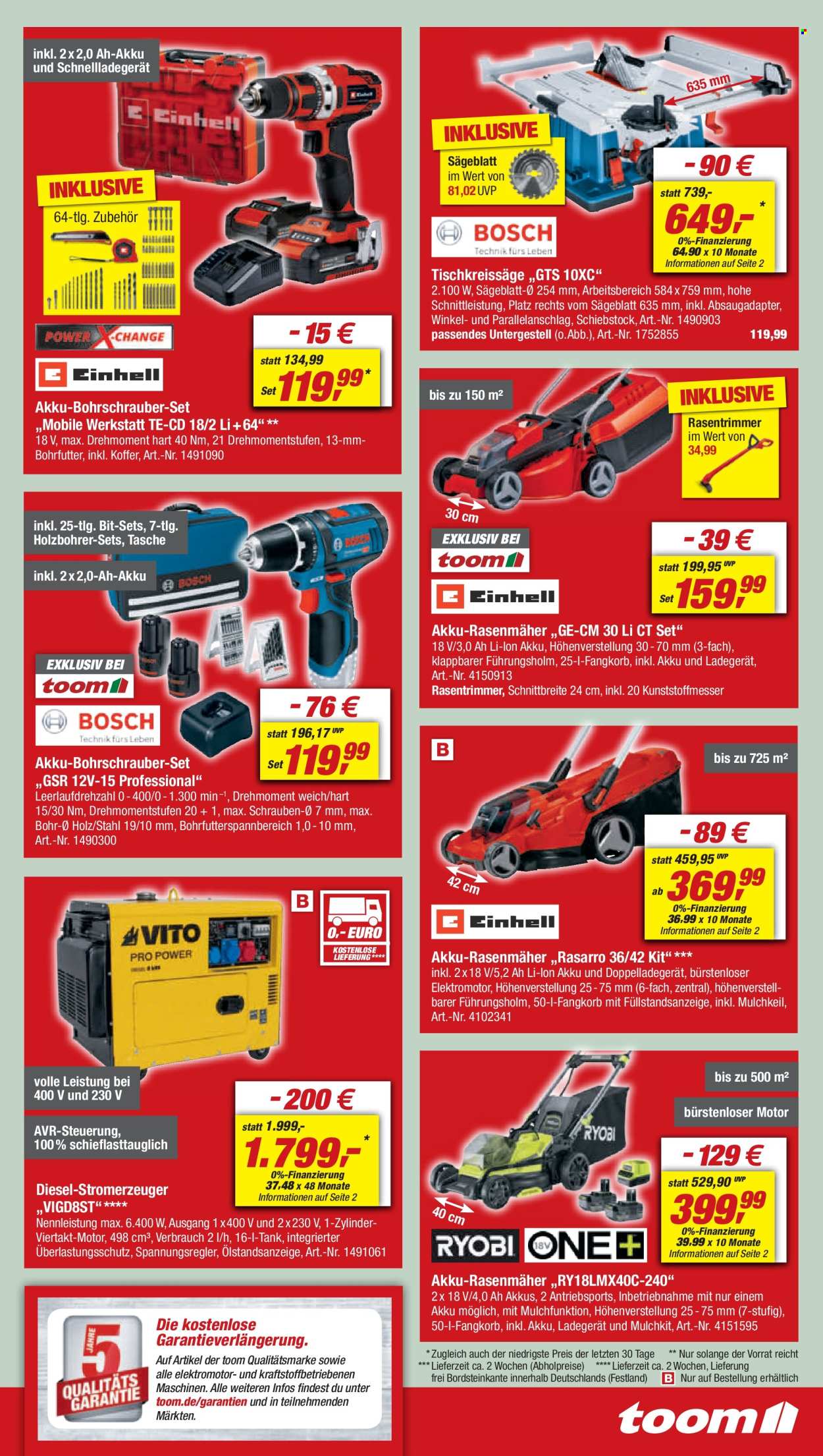 toom Baumarkt Prospekte  - 13.04.2024 - 19.04.2024. Seite 9