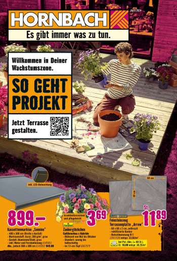 Prospekte Hornbach - 10.04.2024 - 8.05.2024.