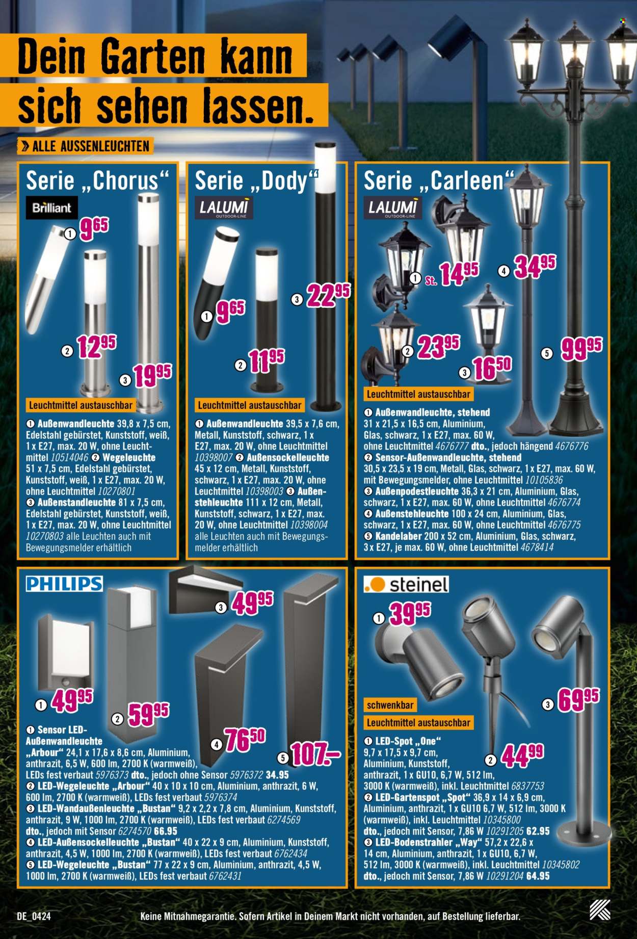 Hornbach Prospekte  - 10.04.2024 - 8.05.2024. Seite 15