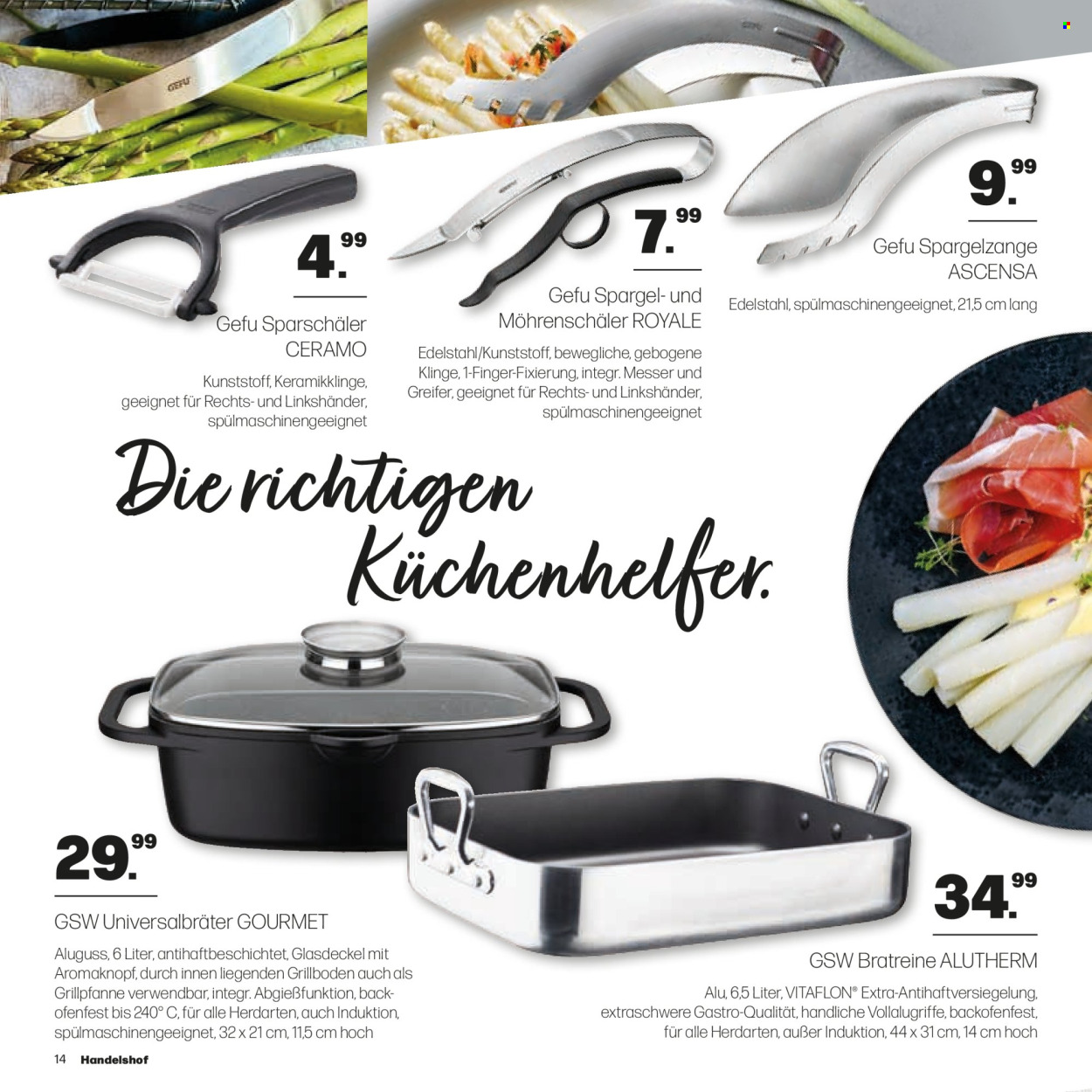 Handelshof Prospekte  - 18.04.2024 - 30.04.2024. Seite 14