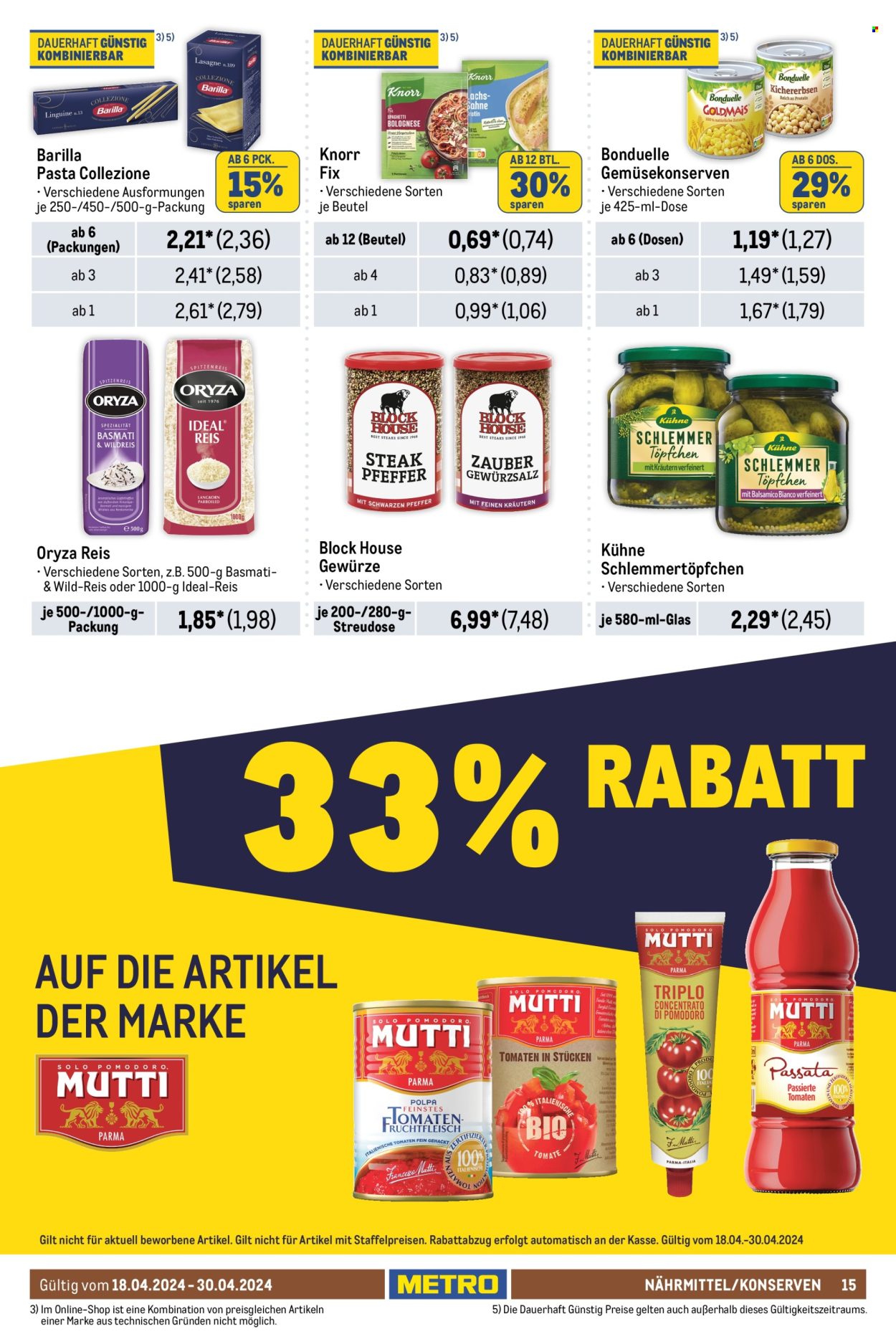 Metro Prospekte  - 18.04.2024 - 30.04.2024. Seite 15