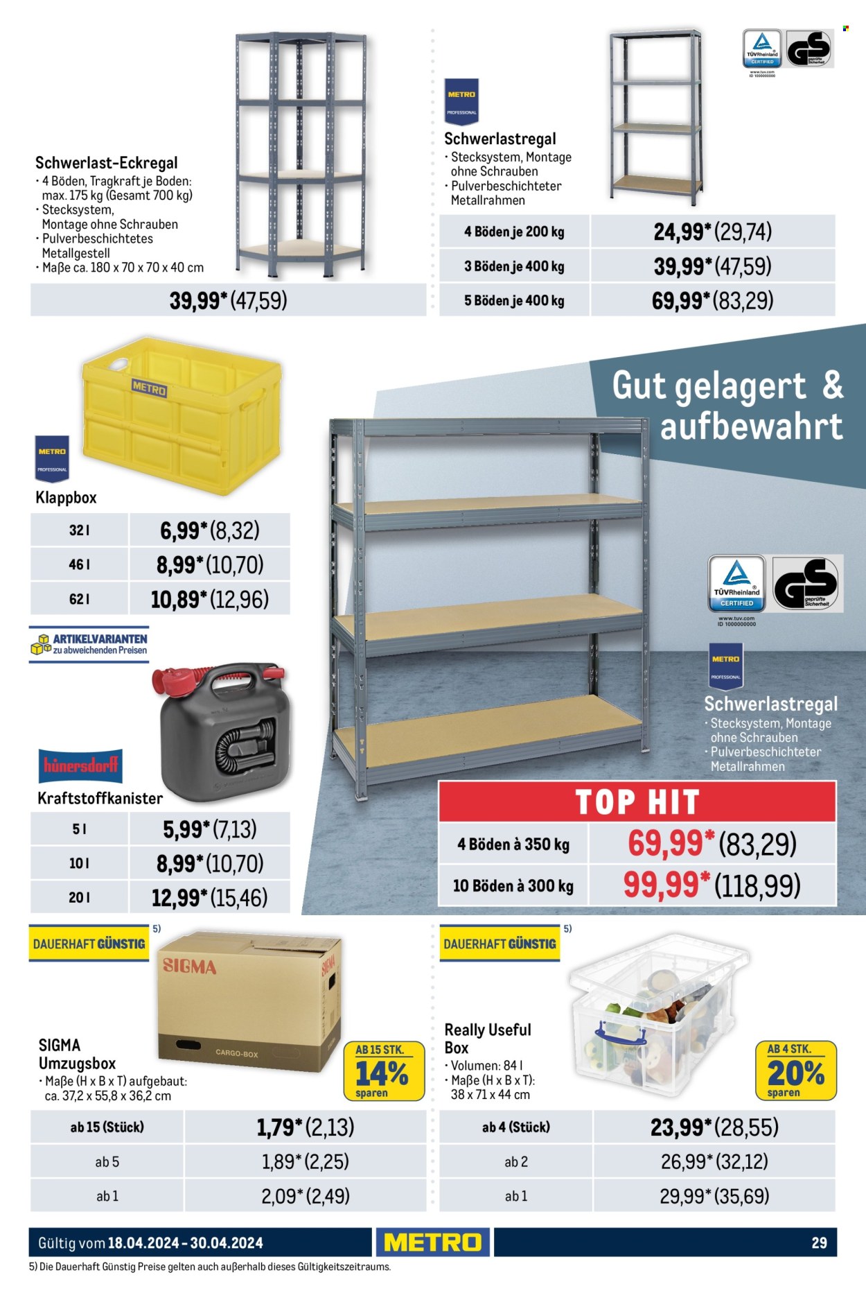 Metro Prospekte  - 18.04.2024 - 30.04.2024. Seite 29
