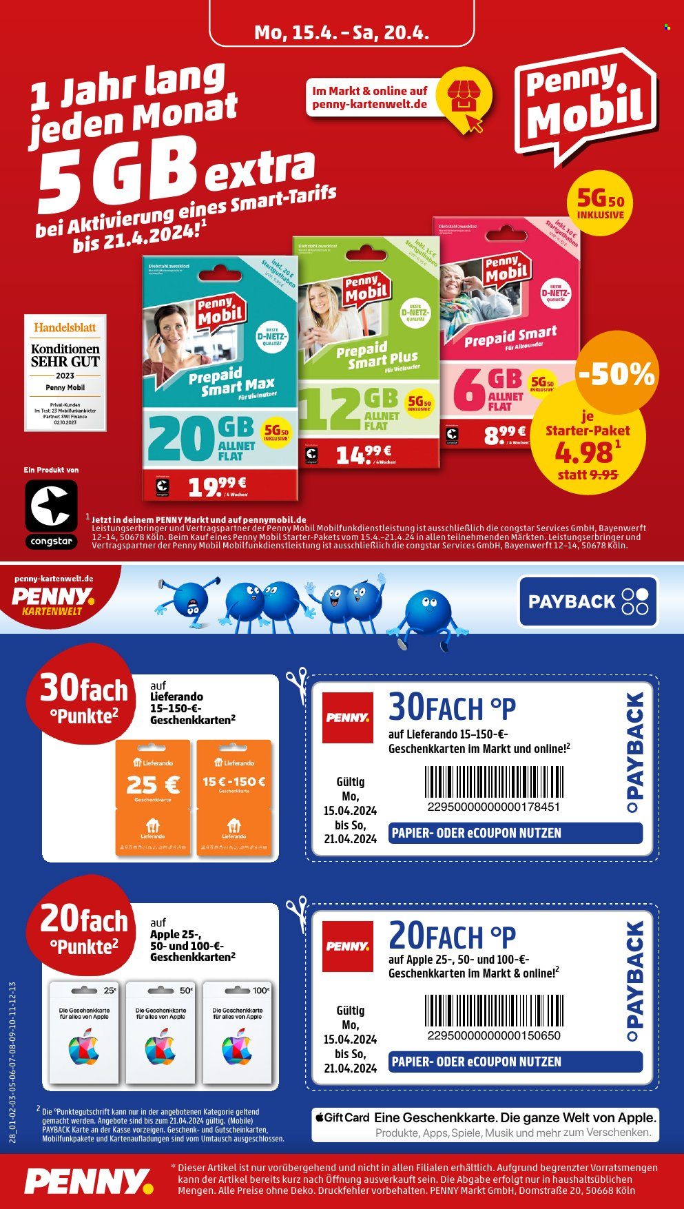 Penny Prospekte  - 15.04.2024 - 20.04.2024. Seite 28