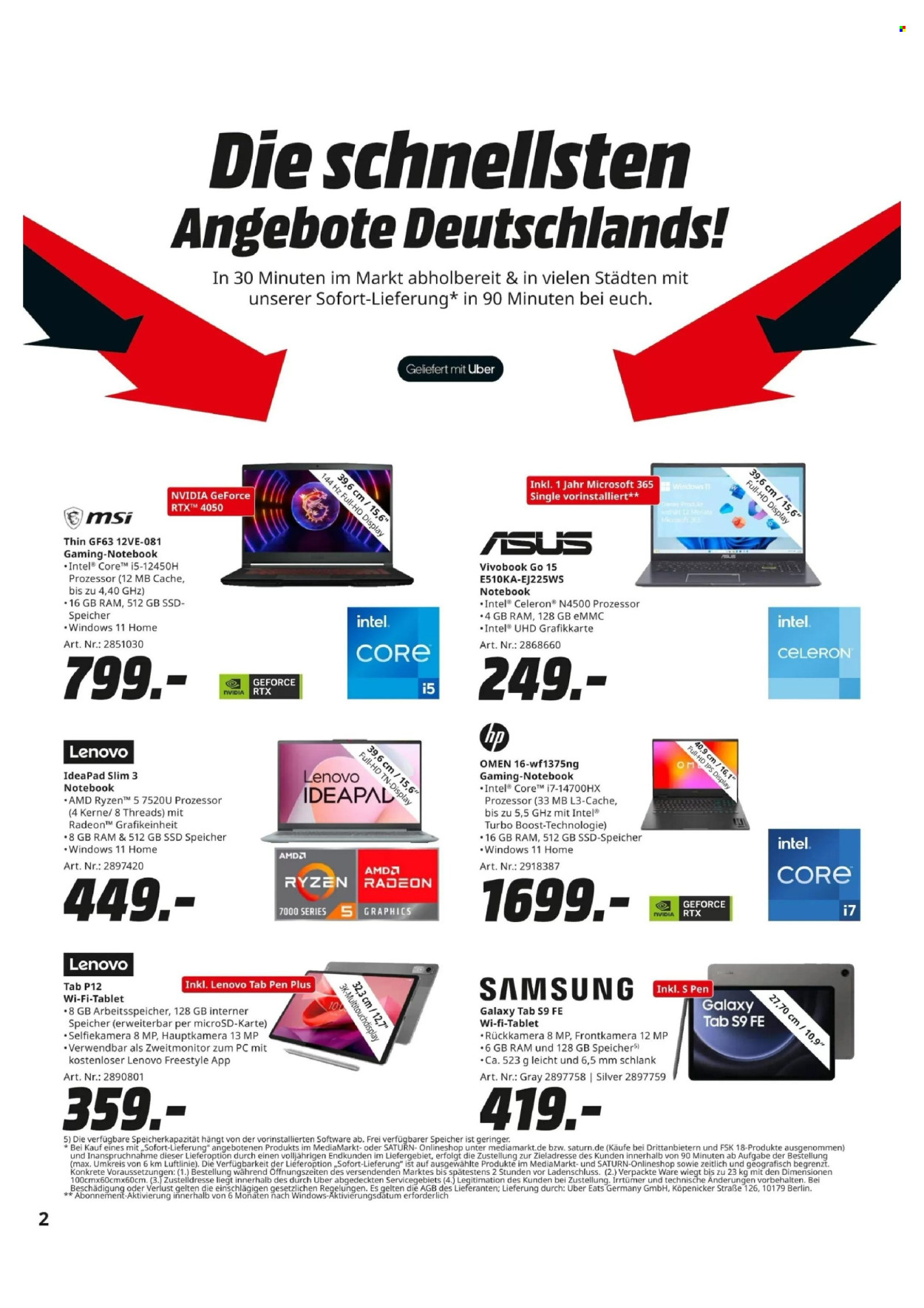 MediaMarkt Prospekte  - 8.04.2024 - 20.04.2024. Seite 2