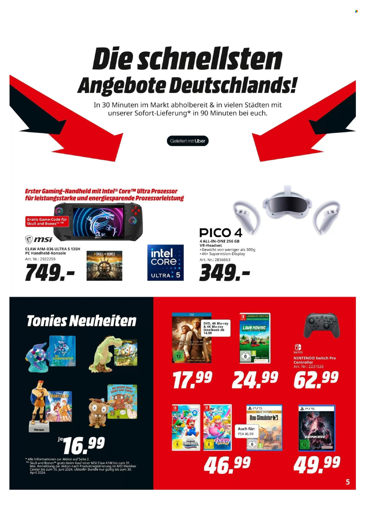 MediaMarkt Prospekte  - 8.04.2024 - 20.04.2024. Seite 5