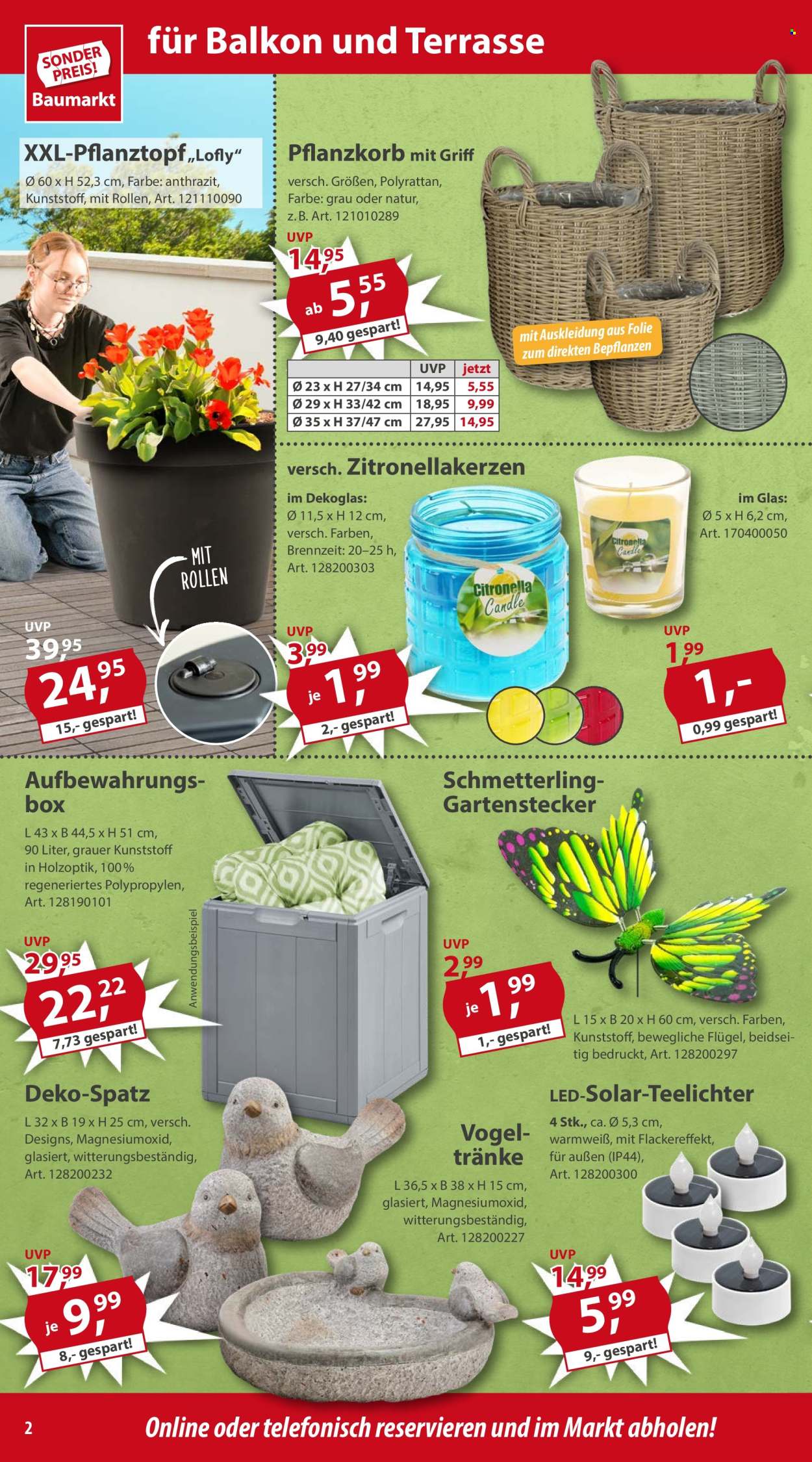 Sonderpreis-Baumarkt Prospekte  - 20.04.2024 - 26.04.2024. Seite 2