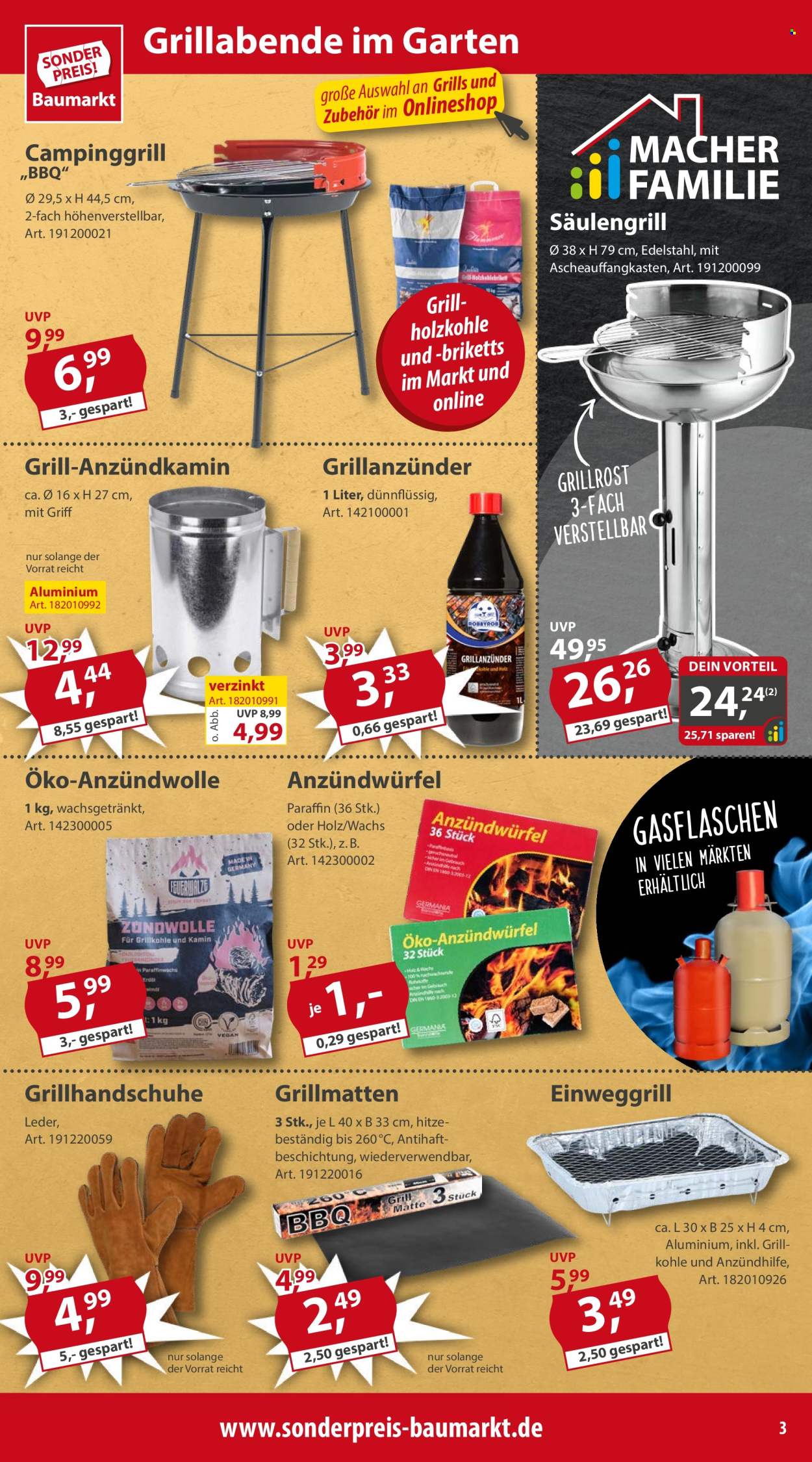 Sonderpreis-Baumarkt Prospekte  - 20.04.2024 - 26.04.2024. Seite 3