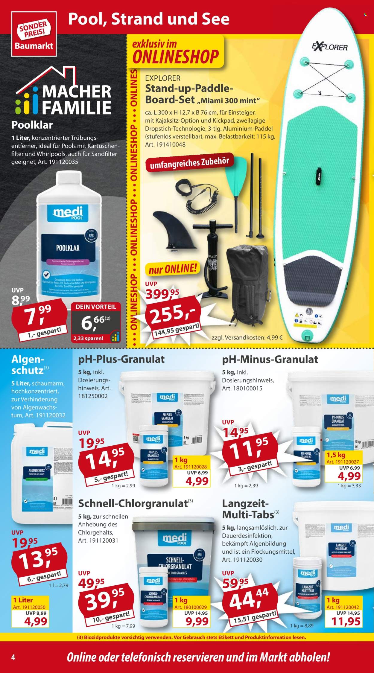 Sonderpreis-Baumarkt Prospekte  - 20.04.2024 - 26.04.2024. Seite 4