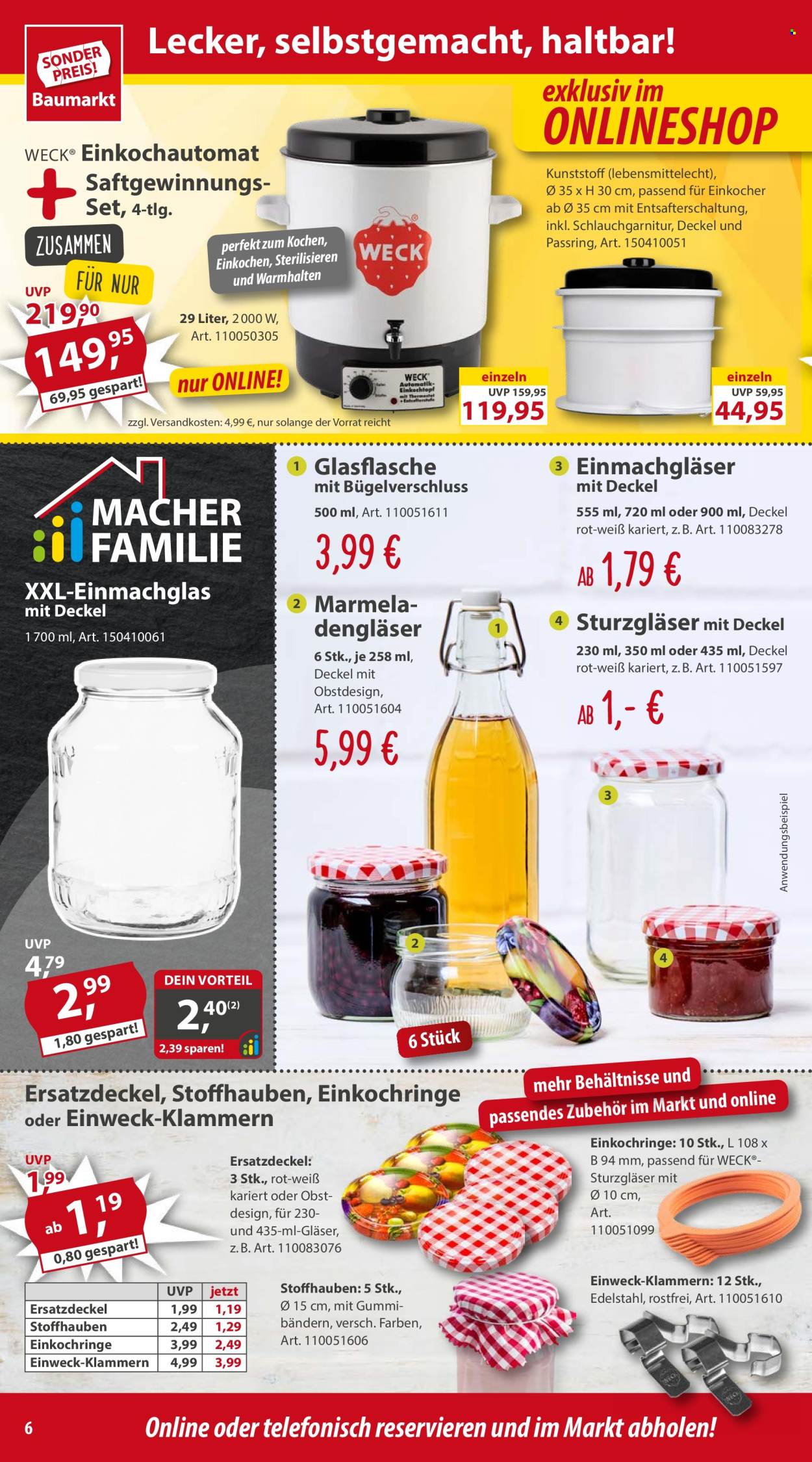 Sonderpreis-Baumarkt Prospekte  - 20.04.2024 - 26.04.2024. Seite 6