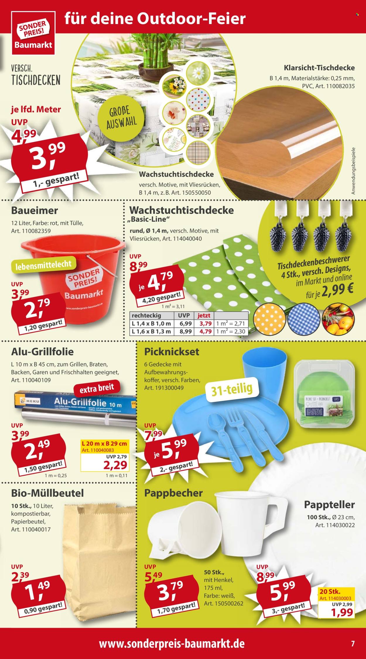Sonderpreis-Baumarkt Prospekte  - 20.04.2024 - 26.04.2024. Seite 7