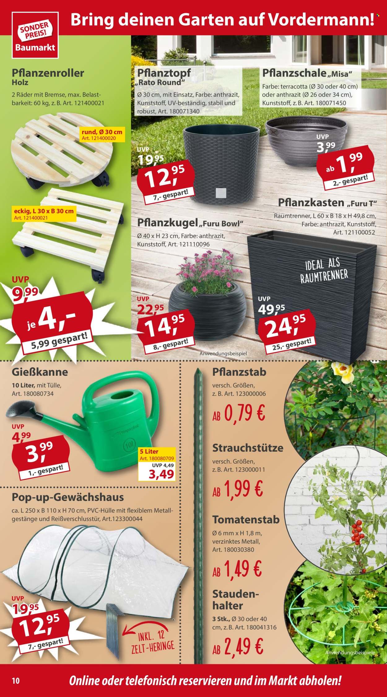 Sonderpreis-Baumarkt Prospekte  - 20.04.2024 - 26.04.2024. Seite 10