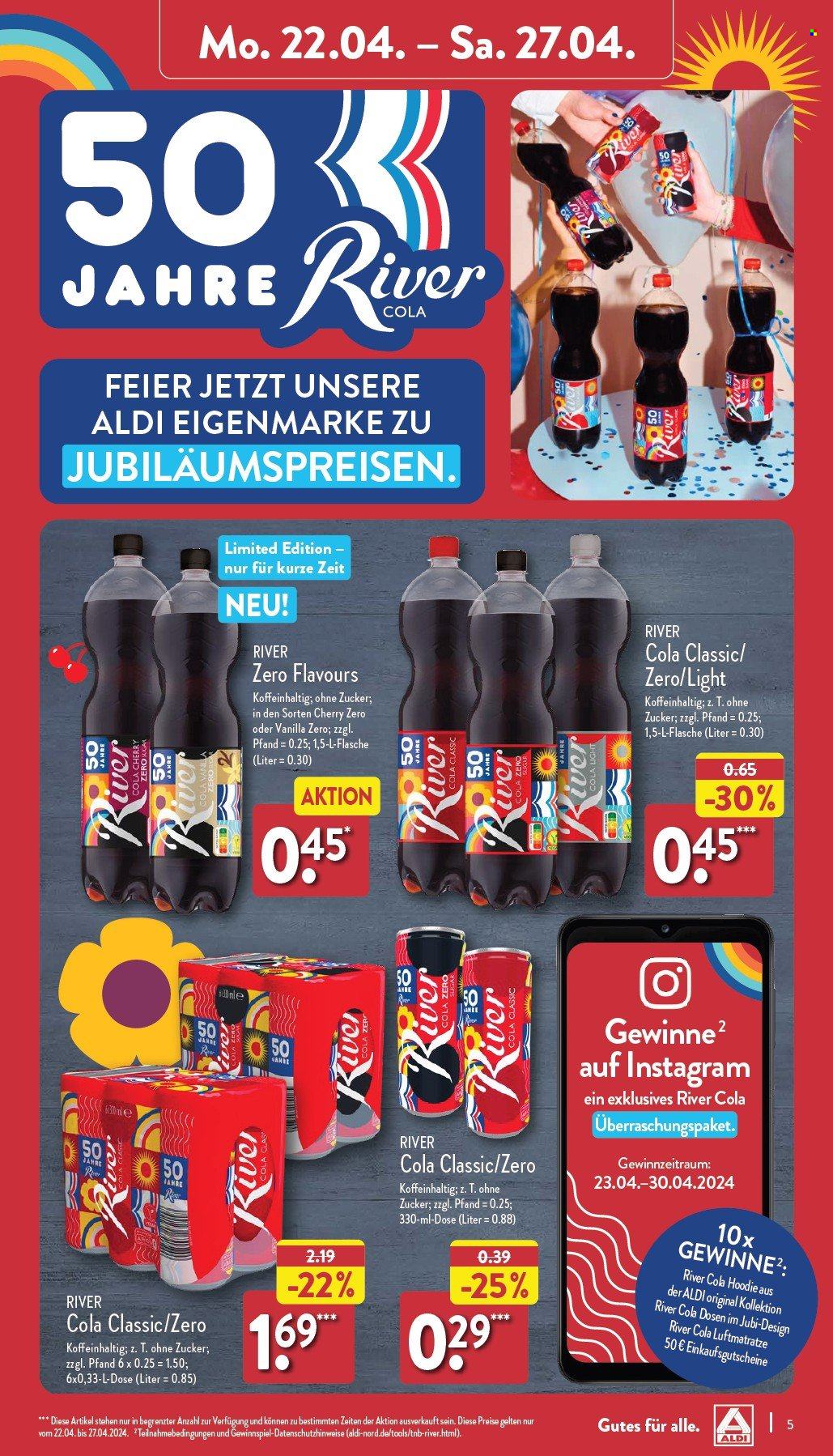 ALDI Nord Prospekte  - 22.04.2024 - 27.04.2024. Seite 5