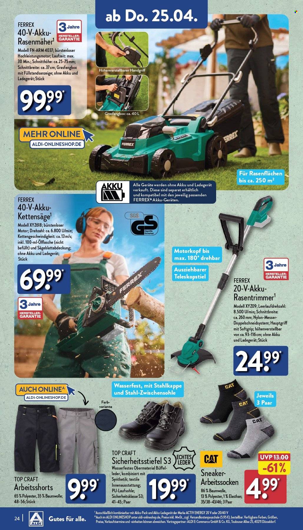ALDI Nord Prospekte  - 22.04.2024 - 27.04.2024. Seite 24