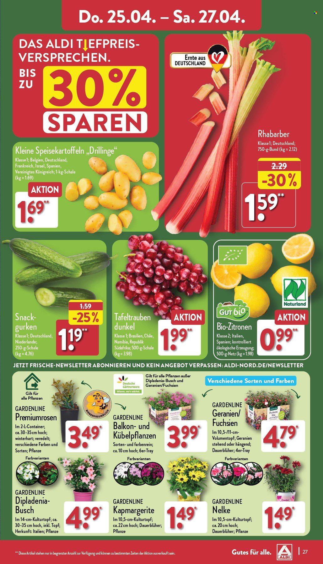 ALDI Nord Prospekte  - 22.04.2024 - 27.04.2024. Seite 27