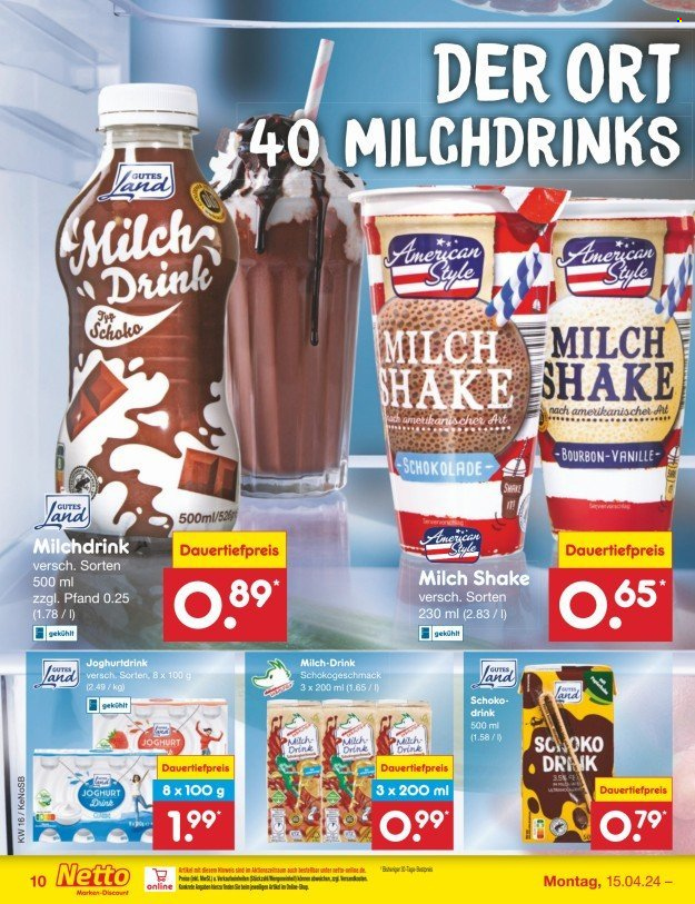 Netto Marken-Discount Prospekte  - 15.04.2024 - 20.04.2024. Seite 10