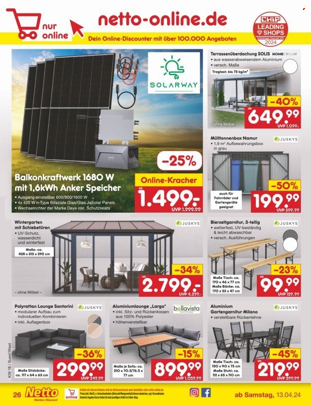 Netto Marken-Discount Prospekte  - 15.04.2024 - 20.04.2024. Seite 32