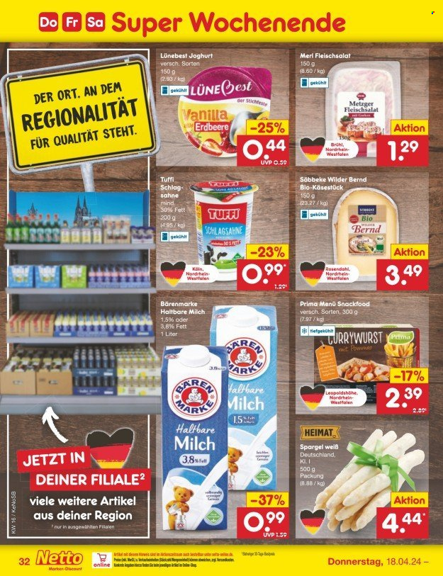 Netto Marken-Discount Prospekte  - 15.04.2024 - 20.04.2024. Seite 38