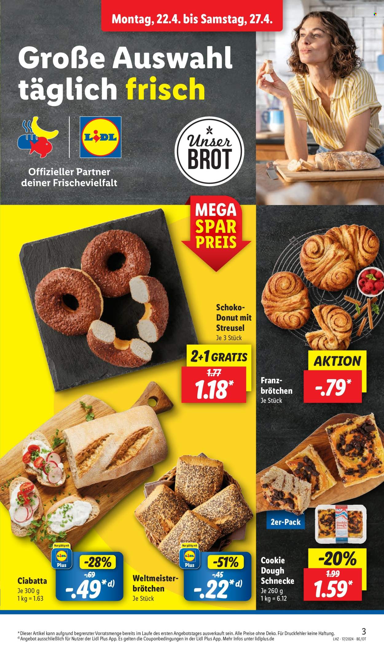 Lidl Prospekte  - 22.04.2024 - 27.04.2024. Seite 3