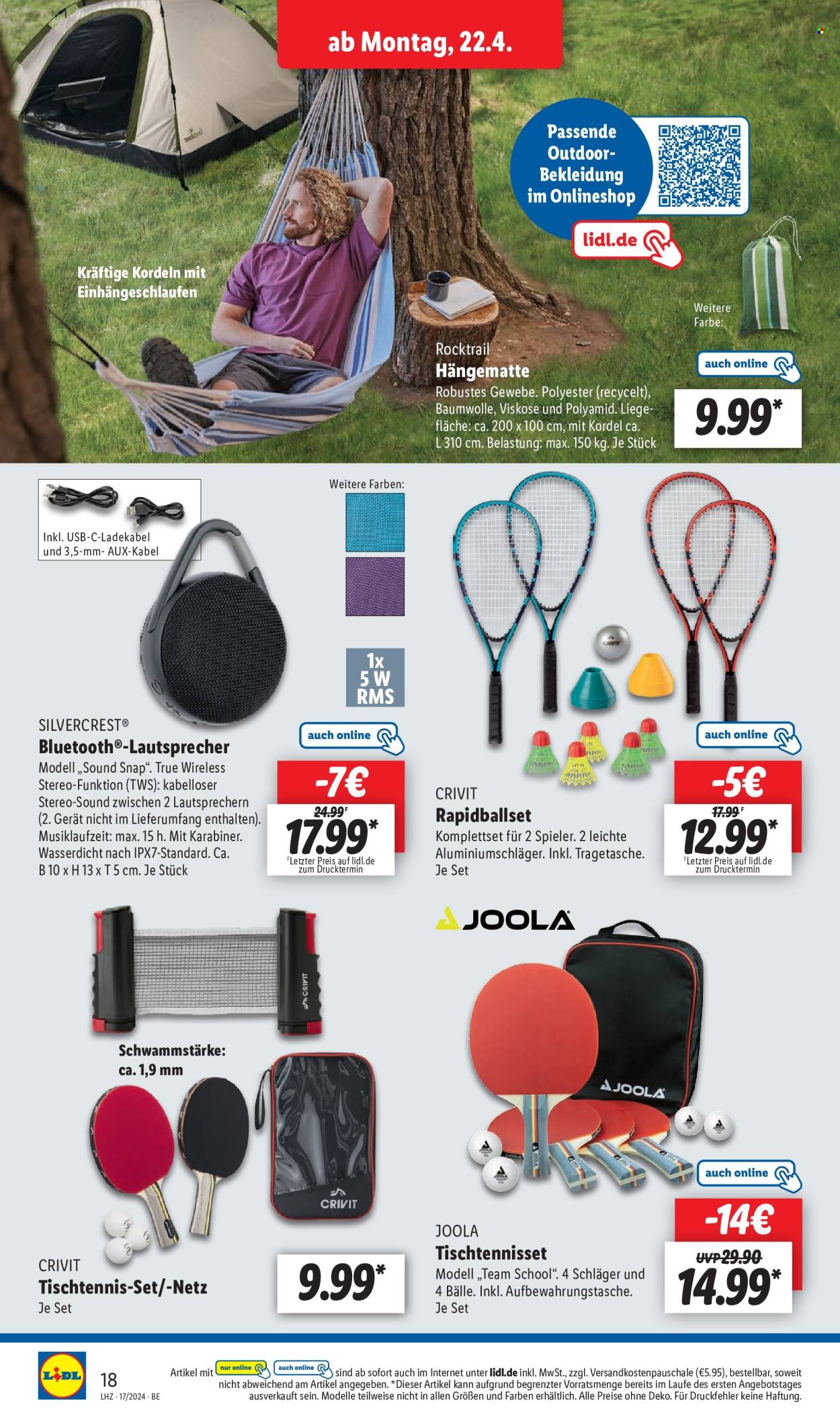 Lidl Prospekte  - 22.04.2024 - 27.04.2024. Seite 22