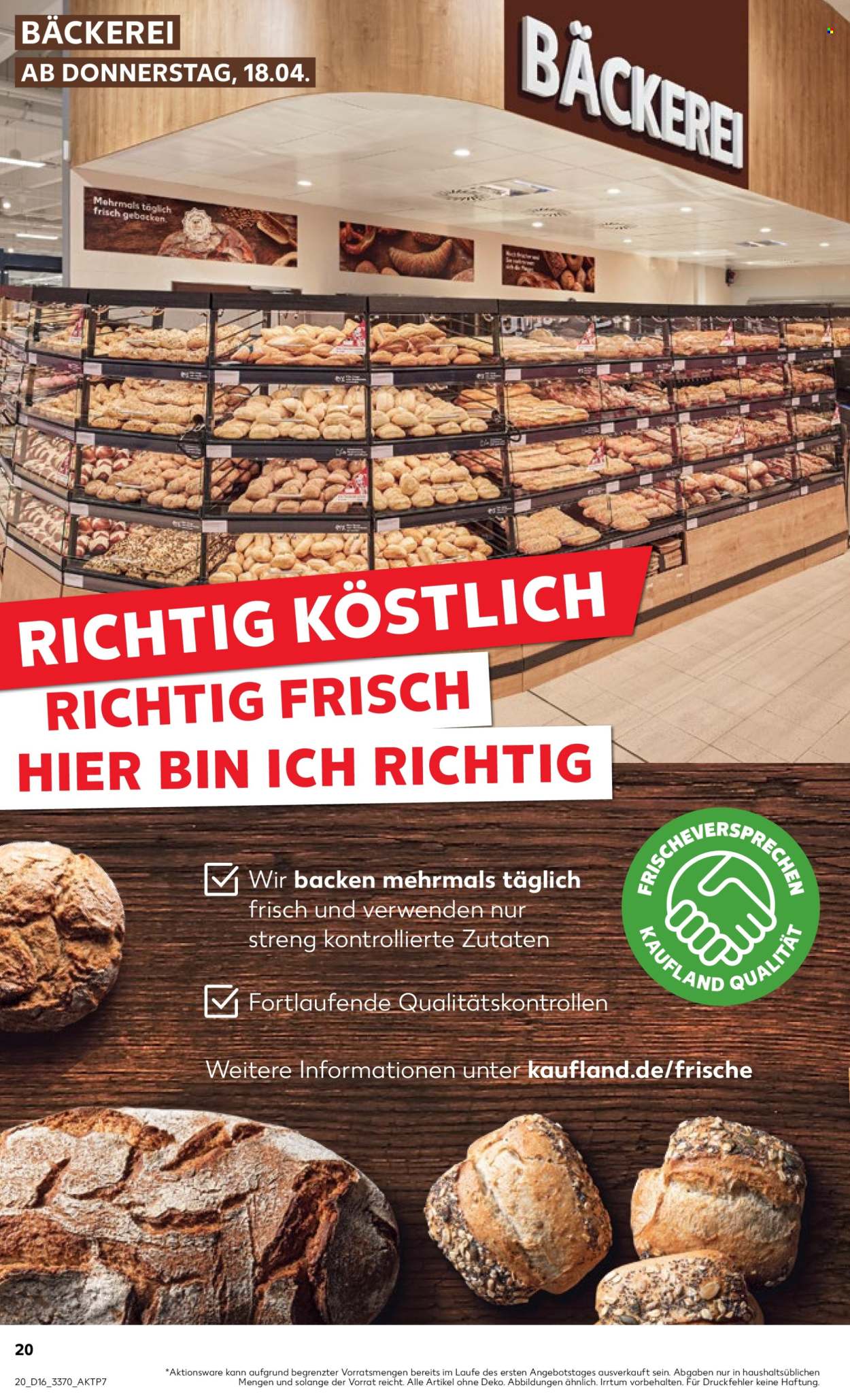 Kaufland Prospekte  - 18.04.2024 - 24.04.2024. Seite 20