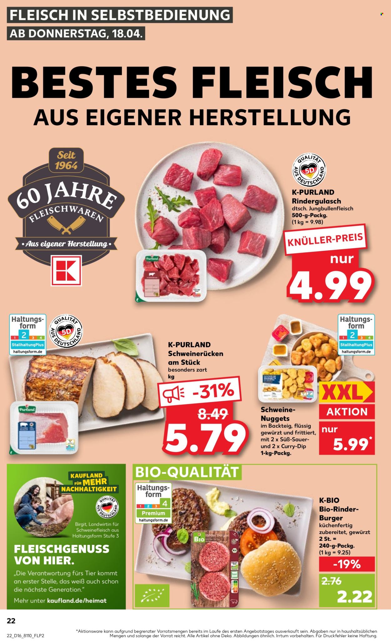 Kaufland Prospekte  - 18.04.2024 - 24.04.2024. Seite 22