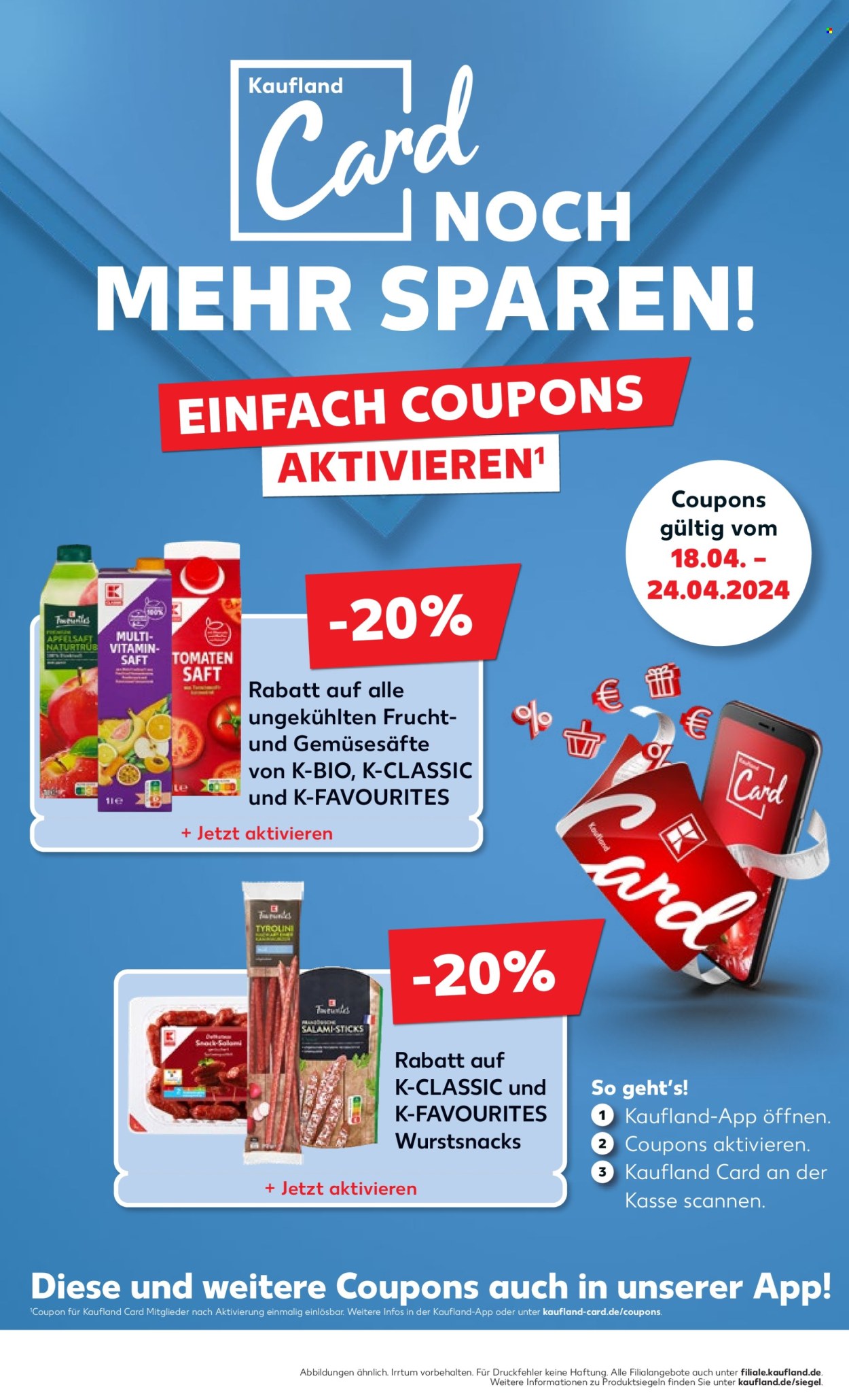Kaufland Prospekte  - 18.04.2024 - 24.04.2024. Seite 50