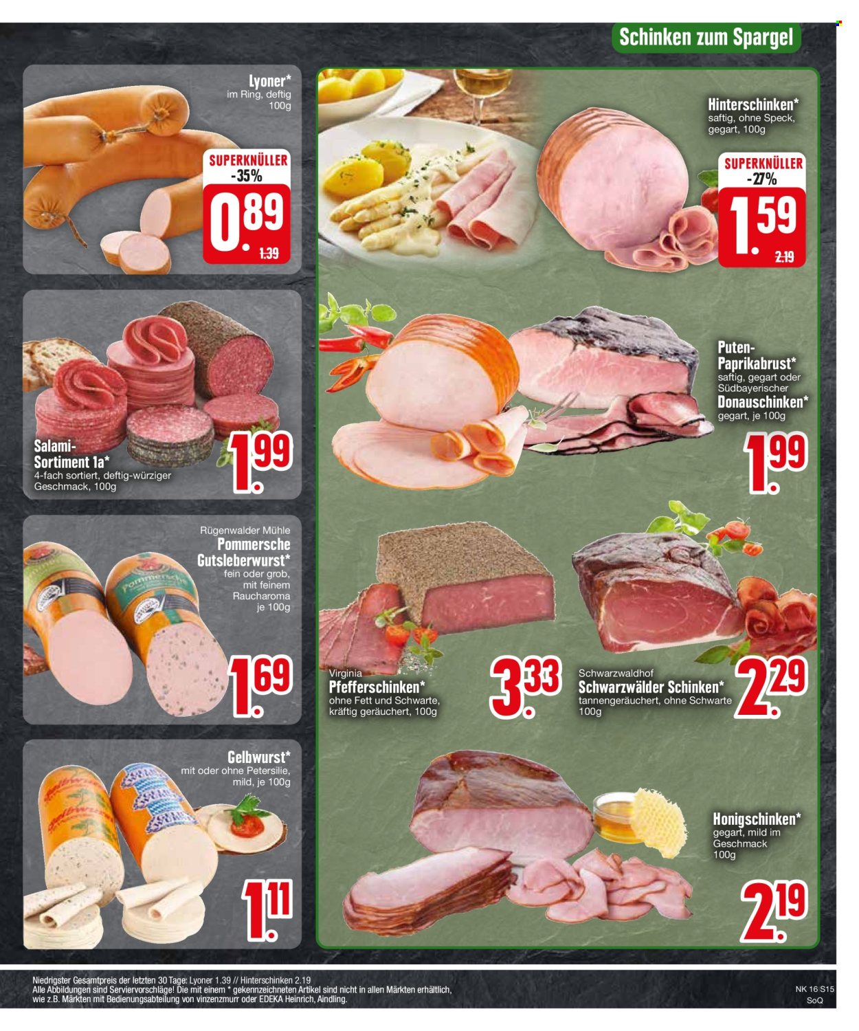 Edeka Prospekte  - 15.04.2024 - 20.04.2024. Seite 15