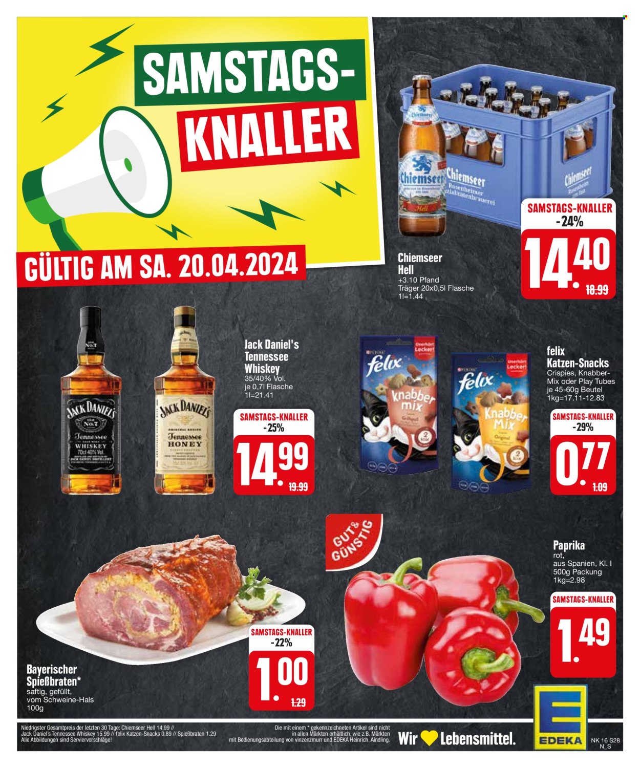 Edeka Prospekte  - 15.04.2024 - 20.04.2024. Seite 28