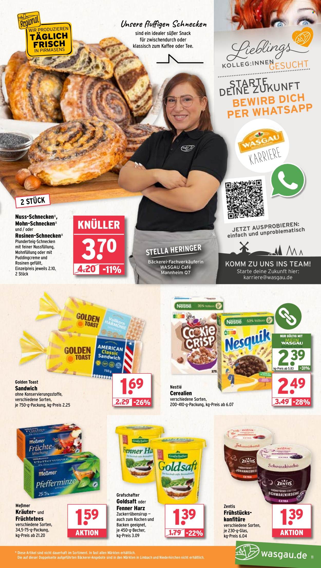 Wasgau Prospekte  - 15.04.2024 - 20.04.2024. Seite 11