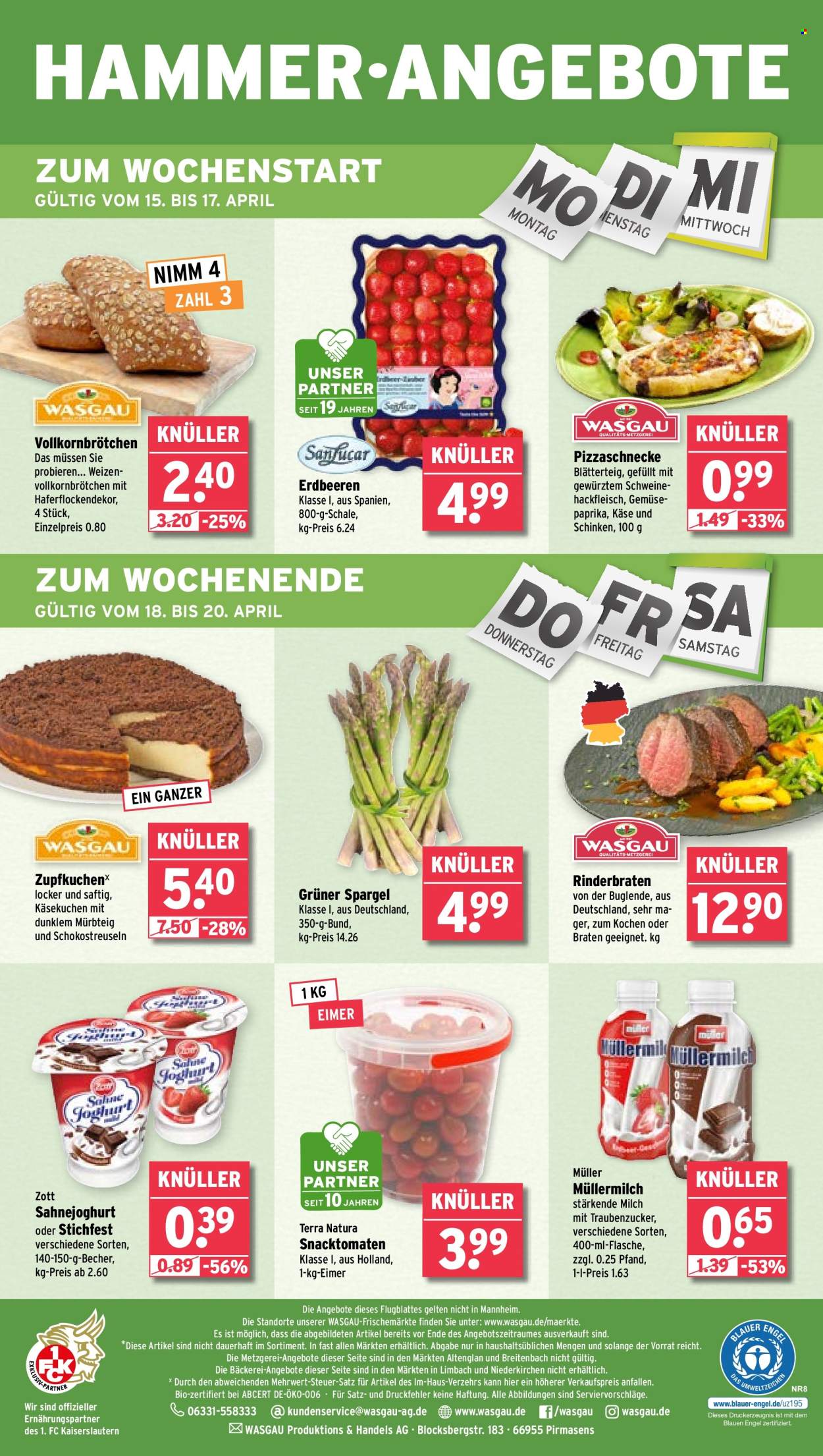 Wasgau Prospekte  - 15.04.2024 - 20.04.2024. Seite 24