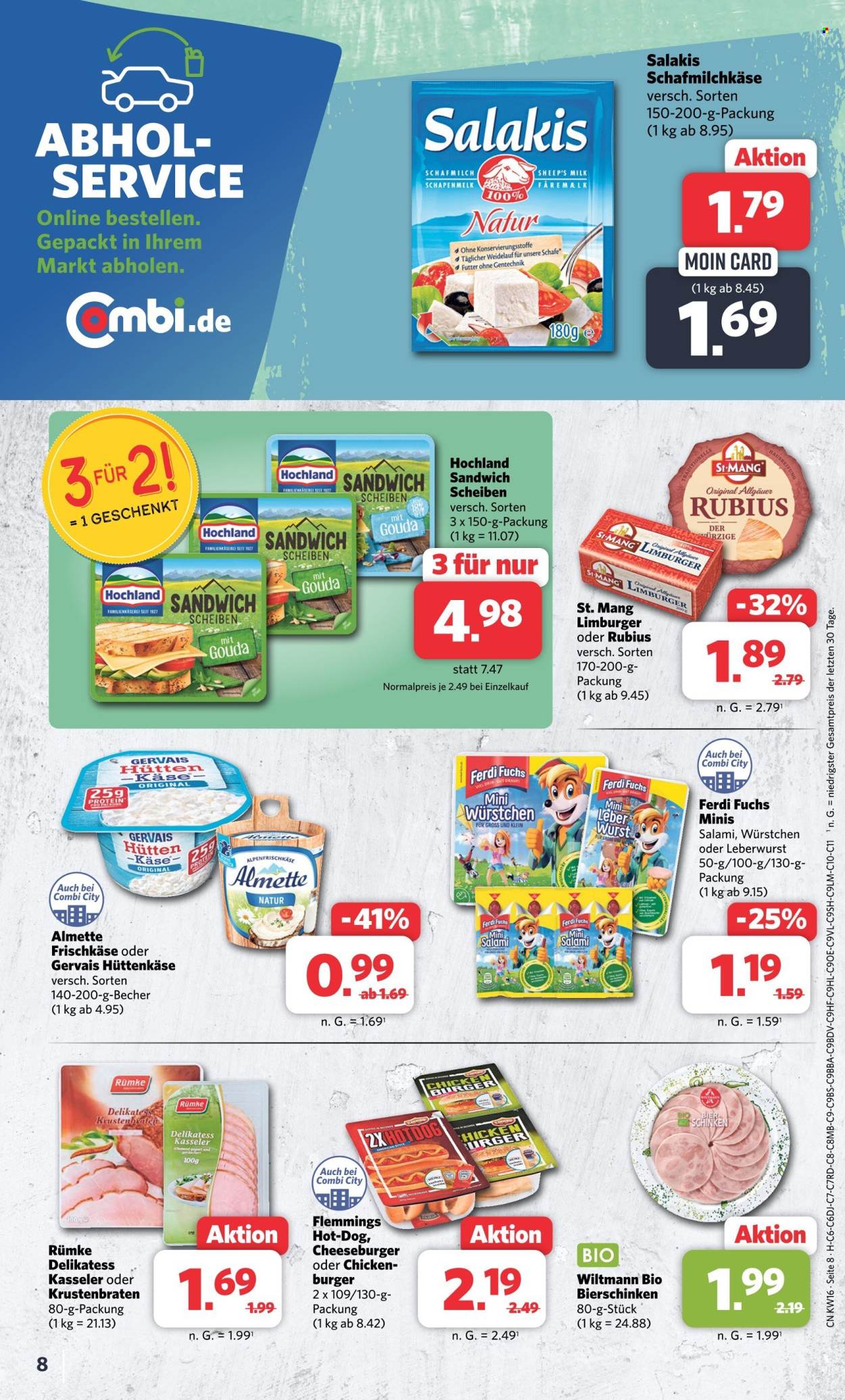 Combi Prospekte  - 15.04.2024 - 20.04.2024. Seite 8