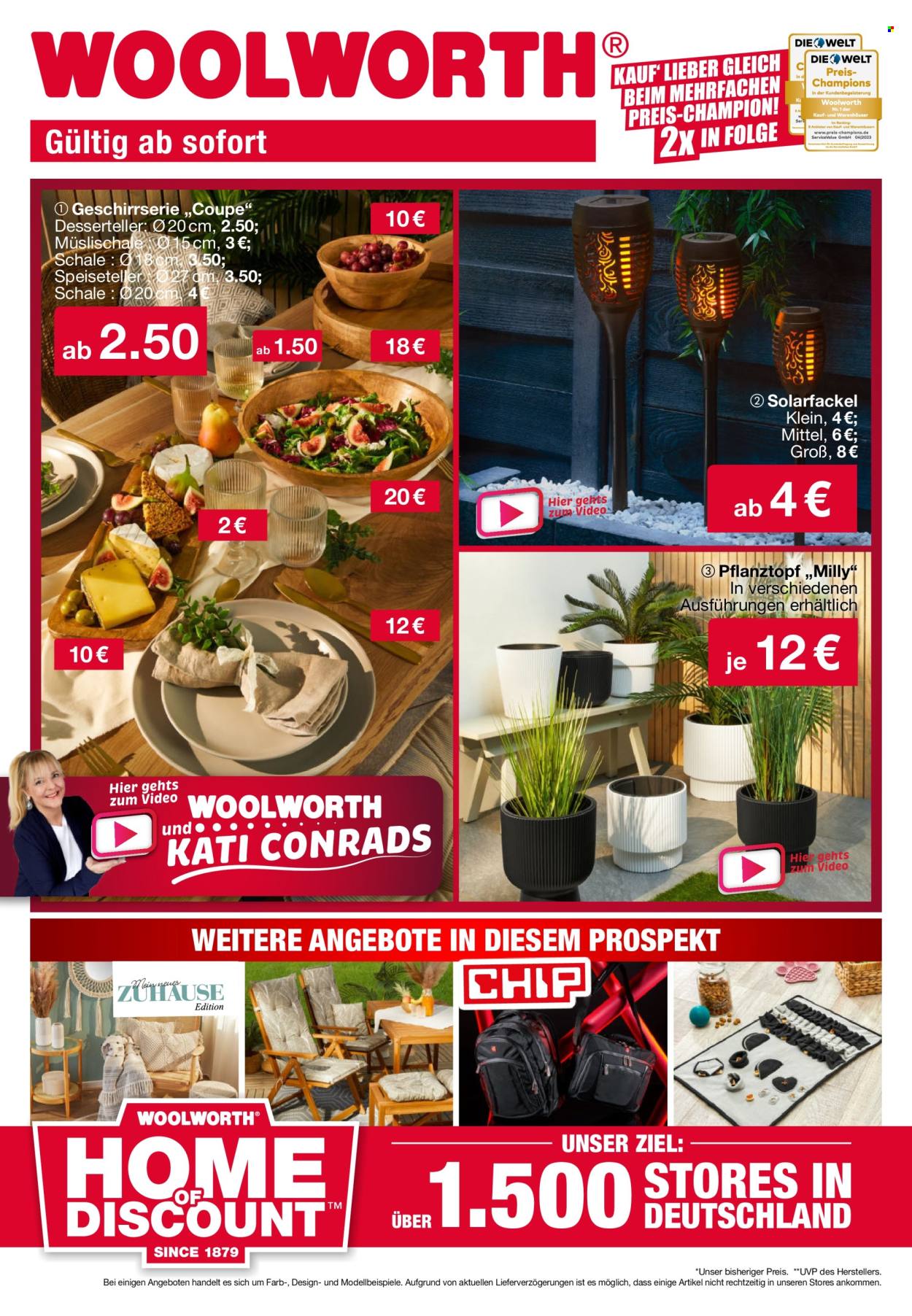 Woolworth Prospekte  - 4.04.2024 - 11.04.2024. Seite 1
