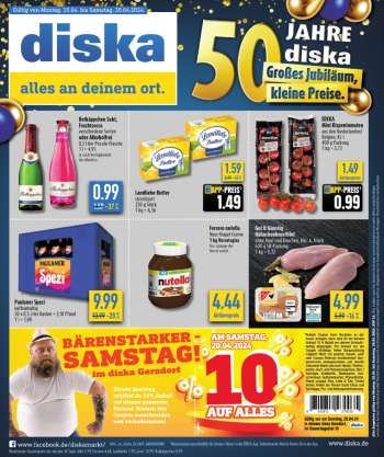 Prospekte Diska - 15.04.2024 - 20.04.2024.
