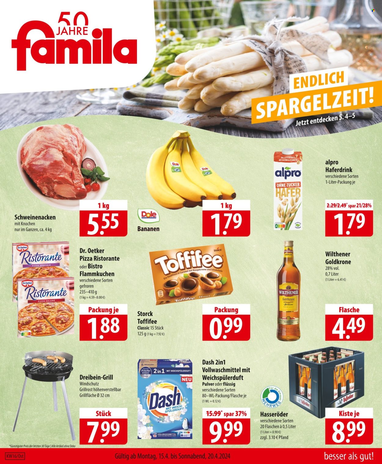 famila Prospekte  - 15.04.2024 - 20.04.2024. Seite 1