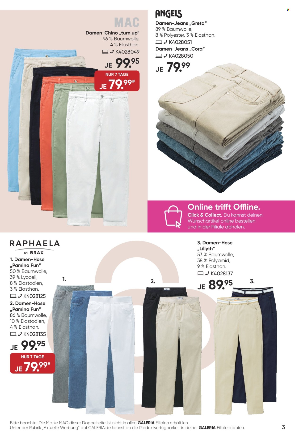 GALERIA Karstadt Kaufhof Prospekte  - 10.04.2024 - 16.04.2024. Seite 3