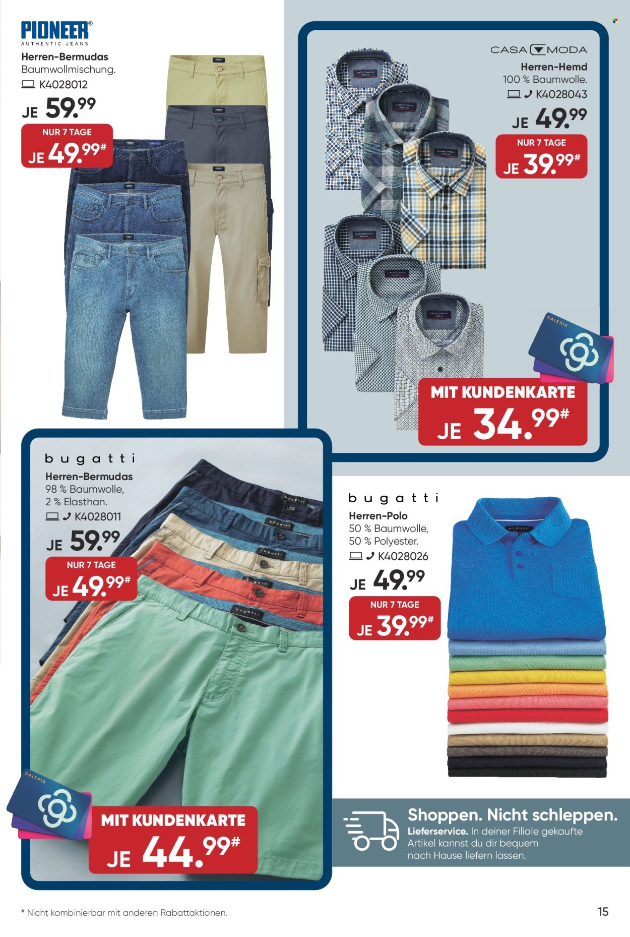 GALERIA Karstadt Kaufhof Prospekte  - 10.04.2024 - 16.04.2024. Seite 15