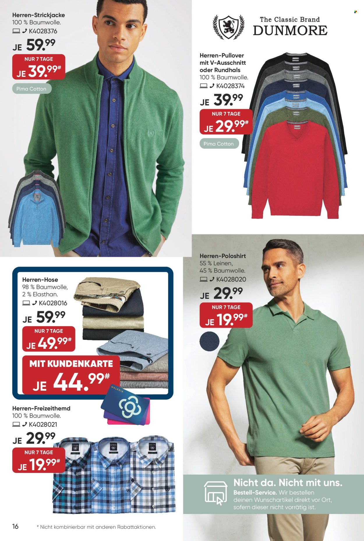 GALERIA Karstadt Kaufhof Prospekte  - 10.04.2024 - 16.04.2024. Seite 16