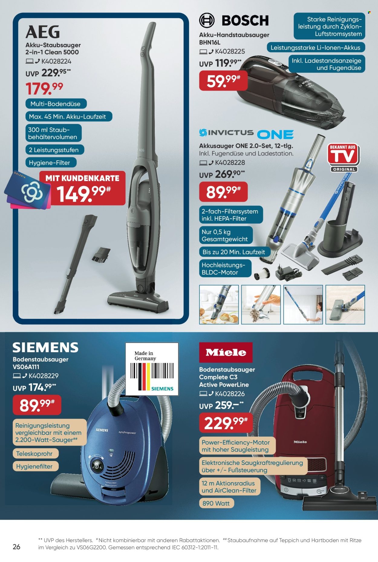 GALERIA Karstadt Kaufhof Prospekte  - 10.04.2024 - 16.04.2024. Seite 26