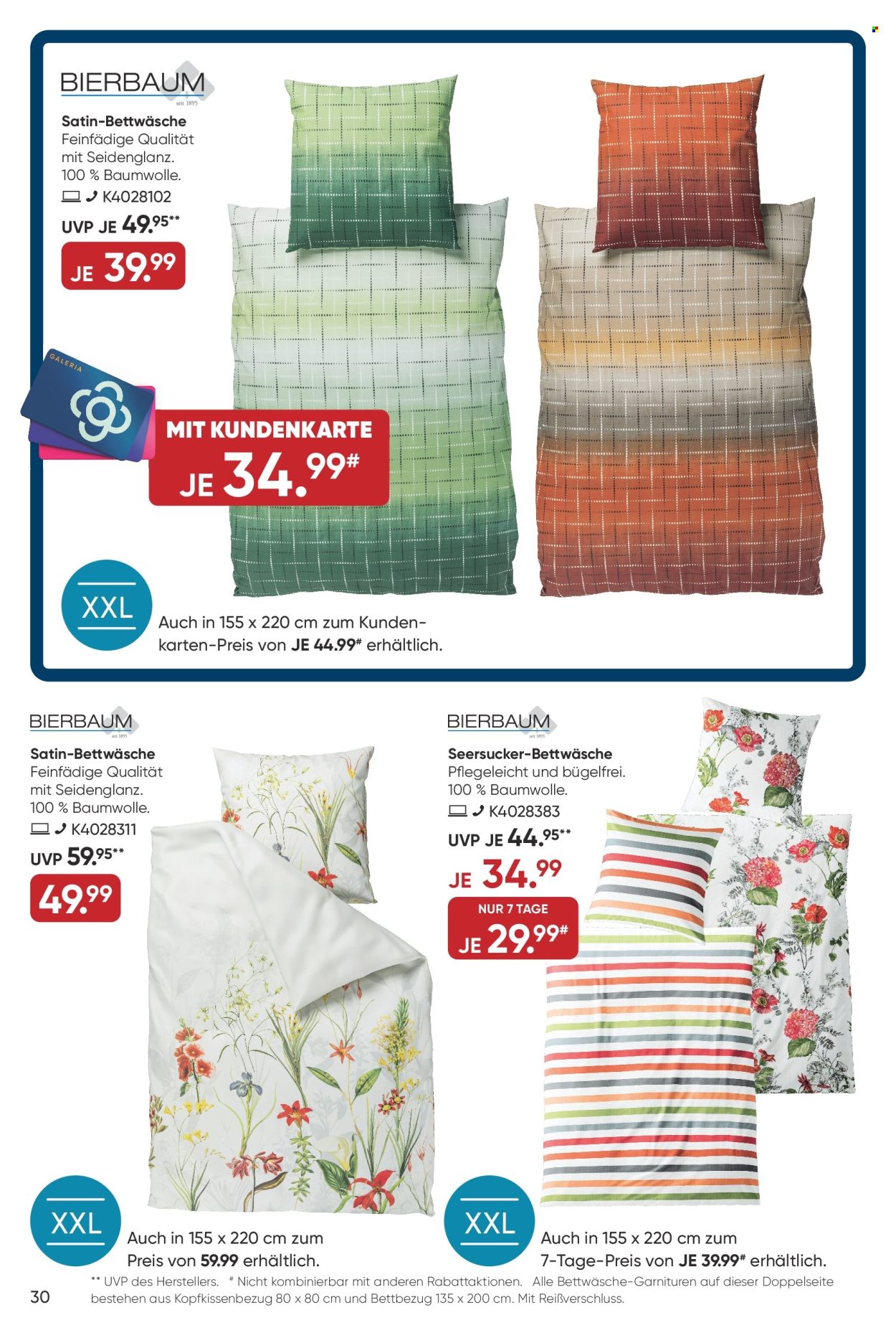 GALERIA Karstadt Kaufhof Prospekte  - 10.04.2024 - 16.04.2024. Seite 30