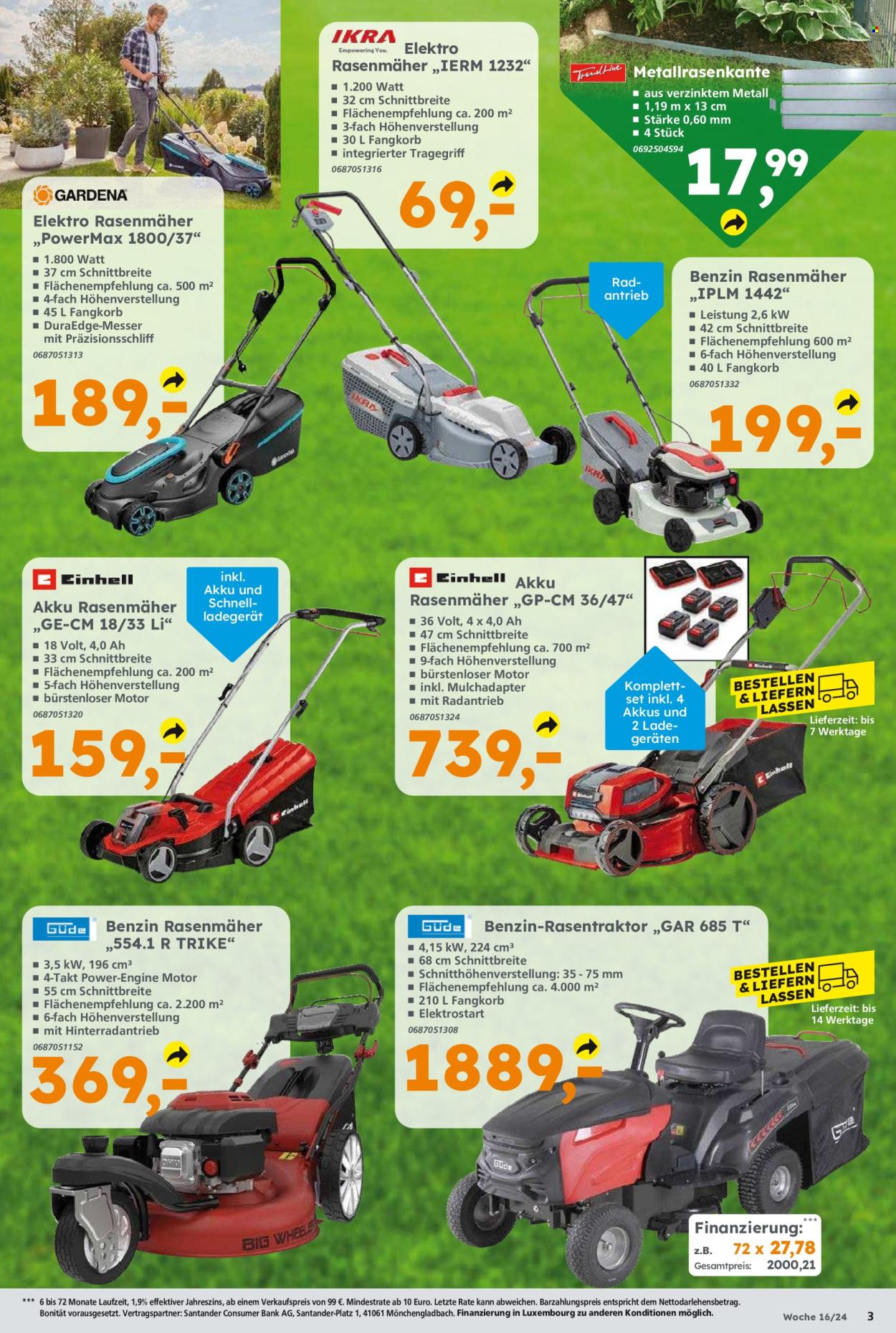 Globus Baumarkt Prospekte  - 15.04.2024 - 20.04.2024. Seite 3